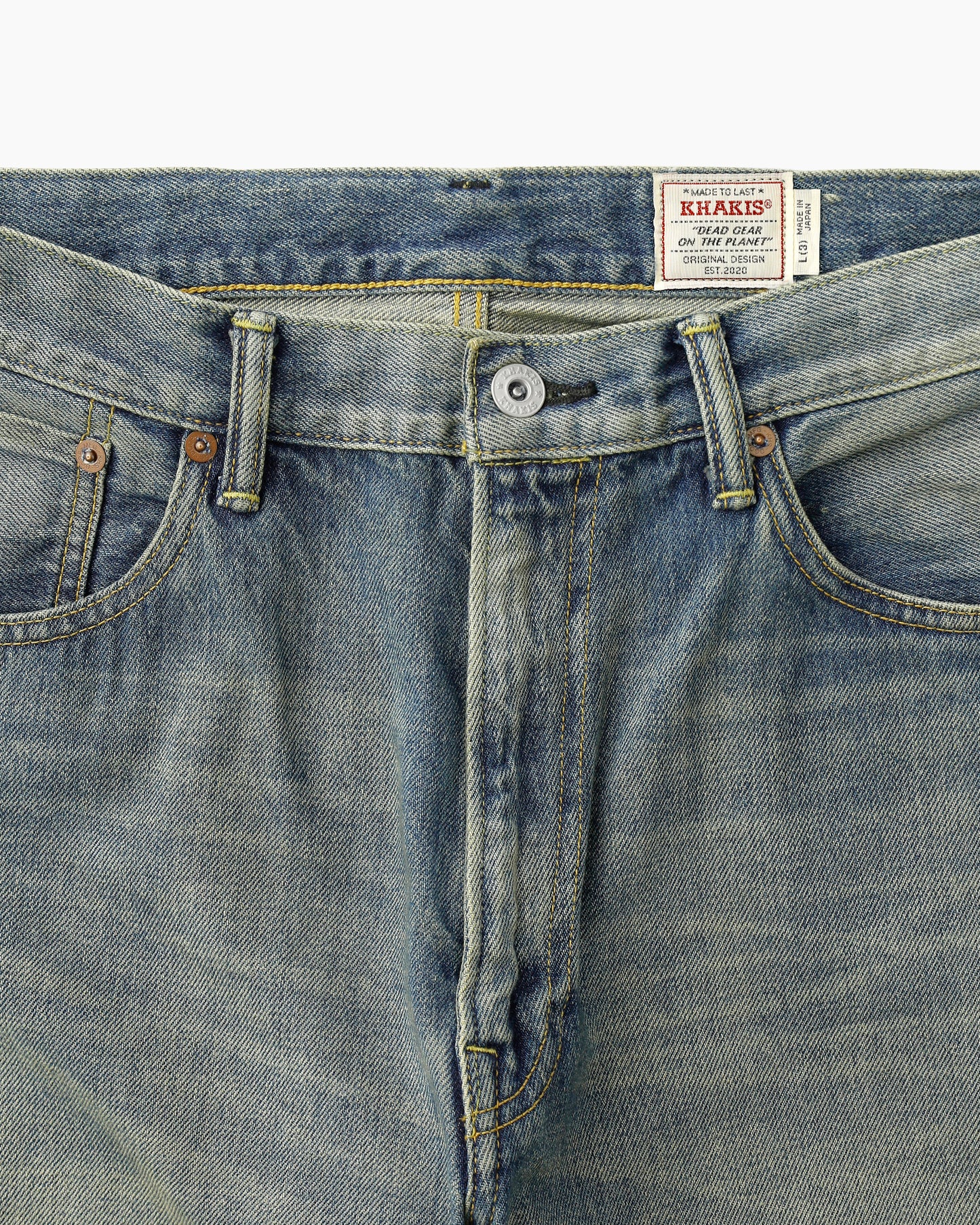 Croft Jean Mid Blue