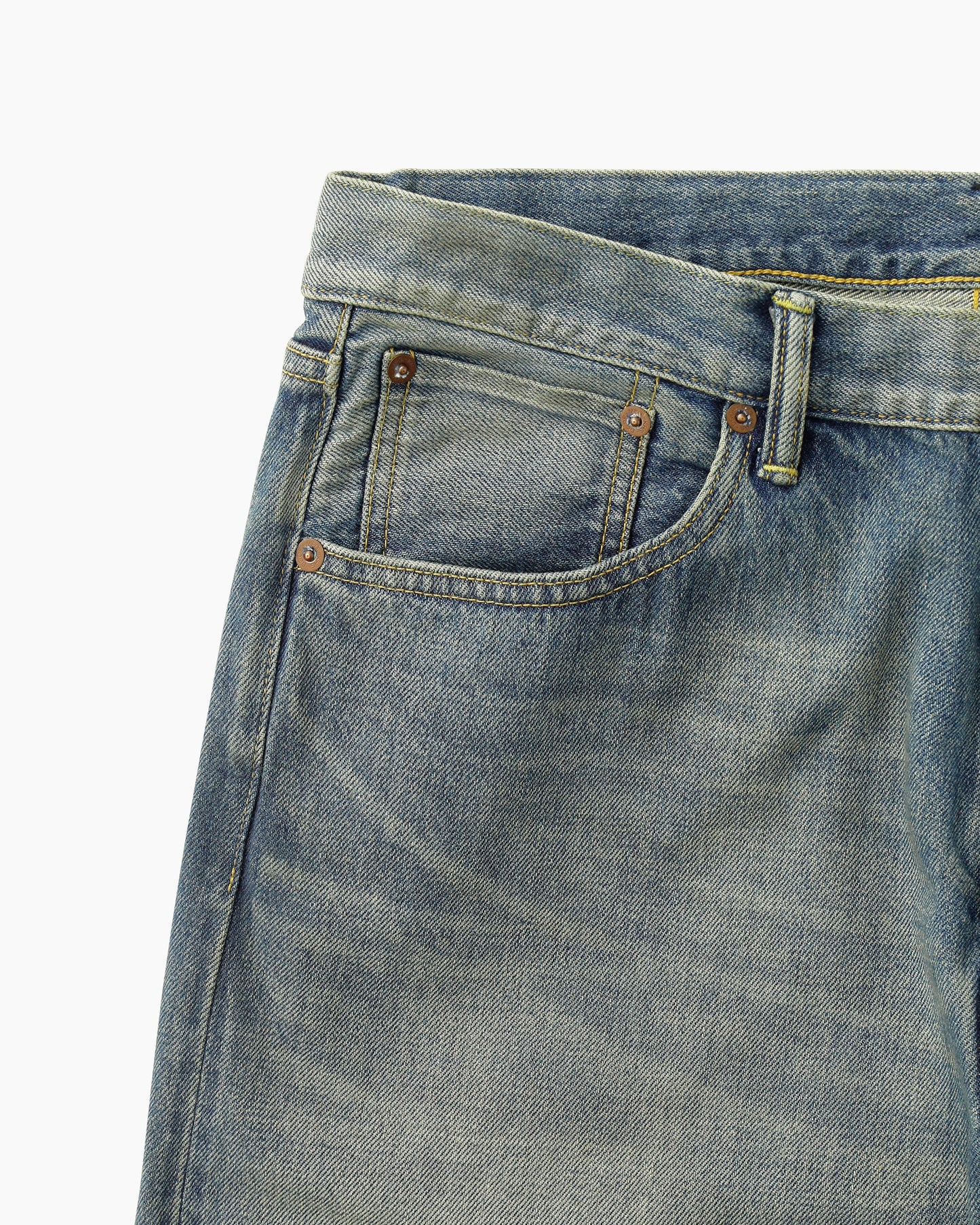Croft Jean Mid Blue
