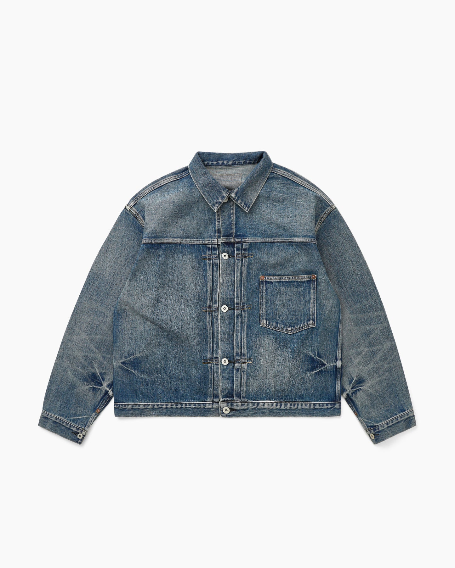 Union Denim Jacket Mid Blue