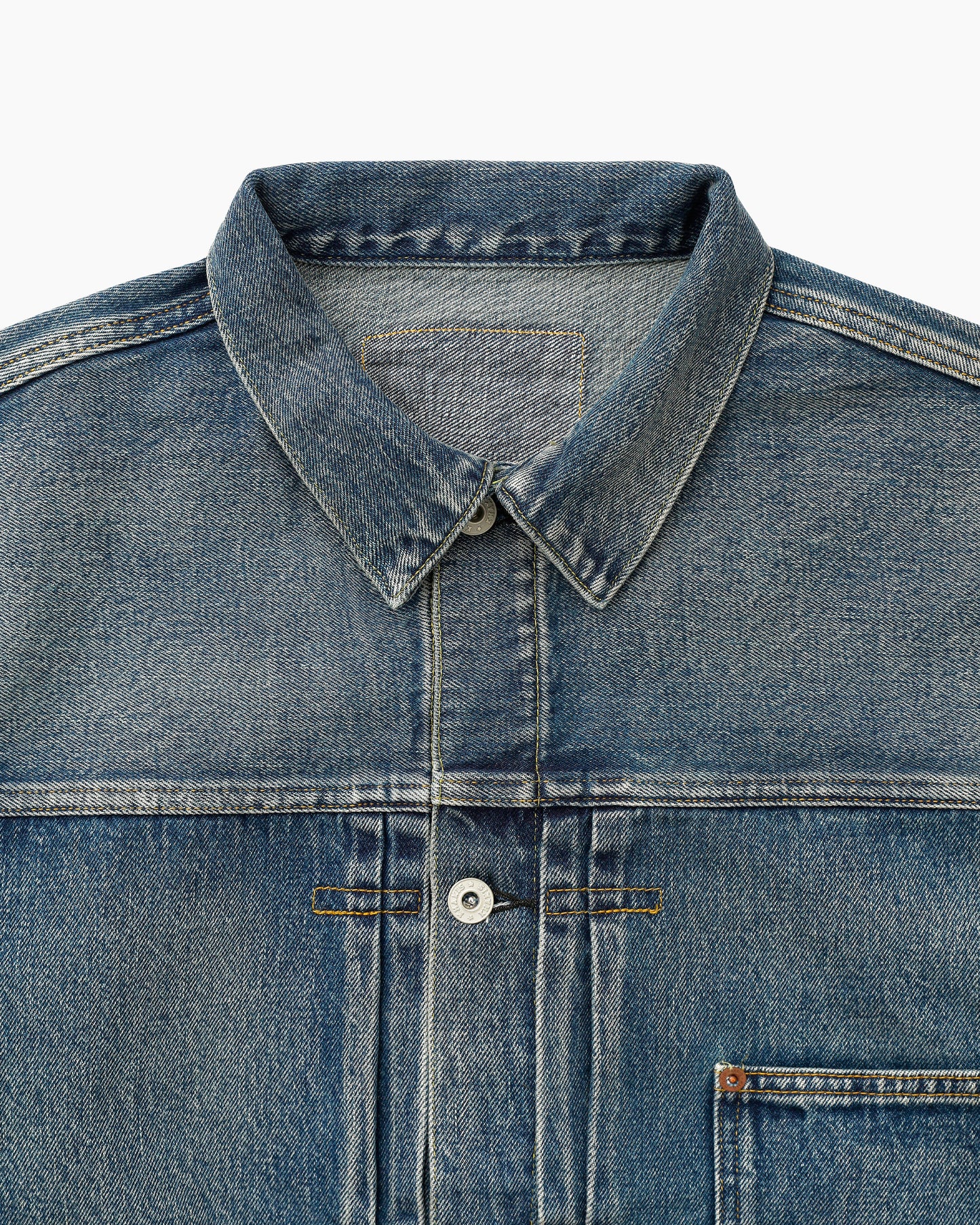 Union Denim Jacket Mid Blue