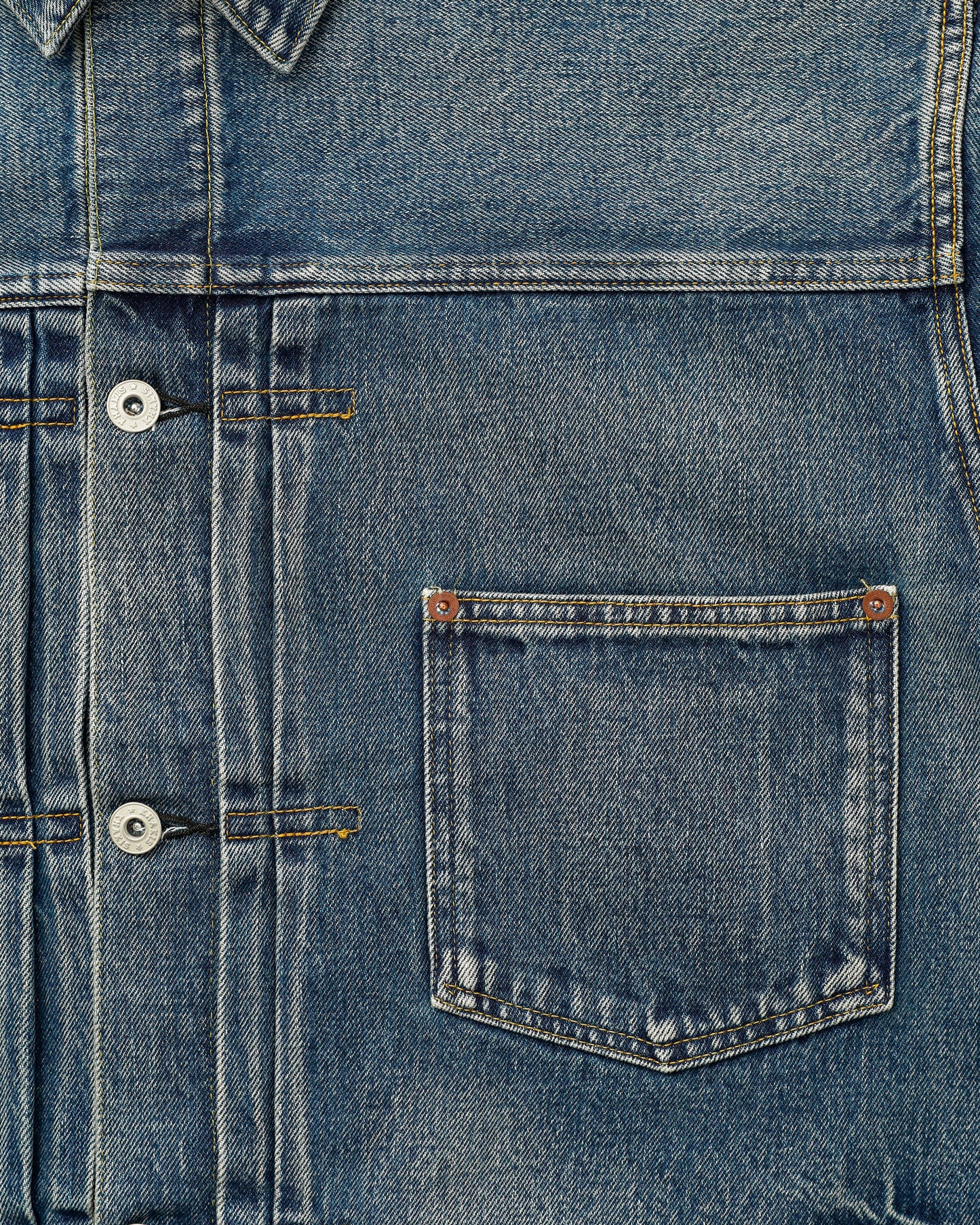 Union Denim Jacket Mid Blue
