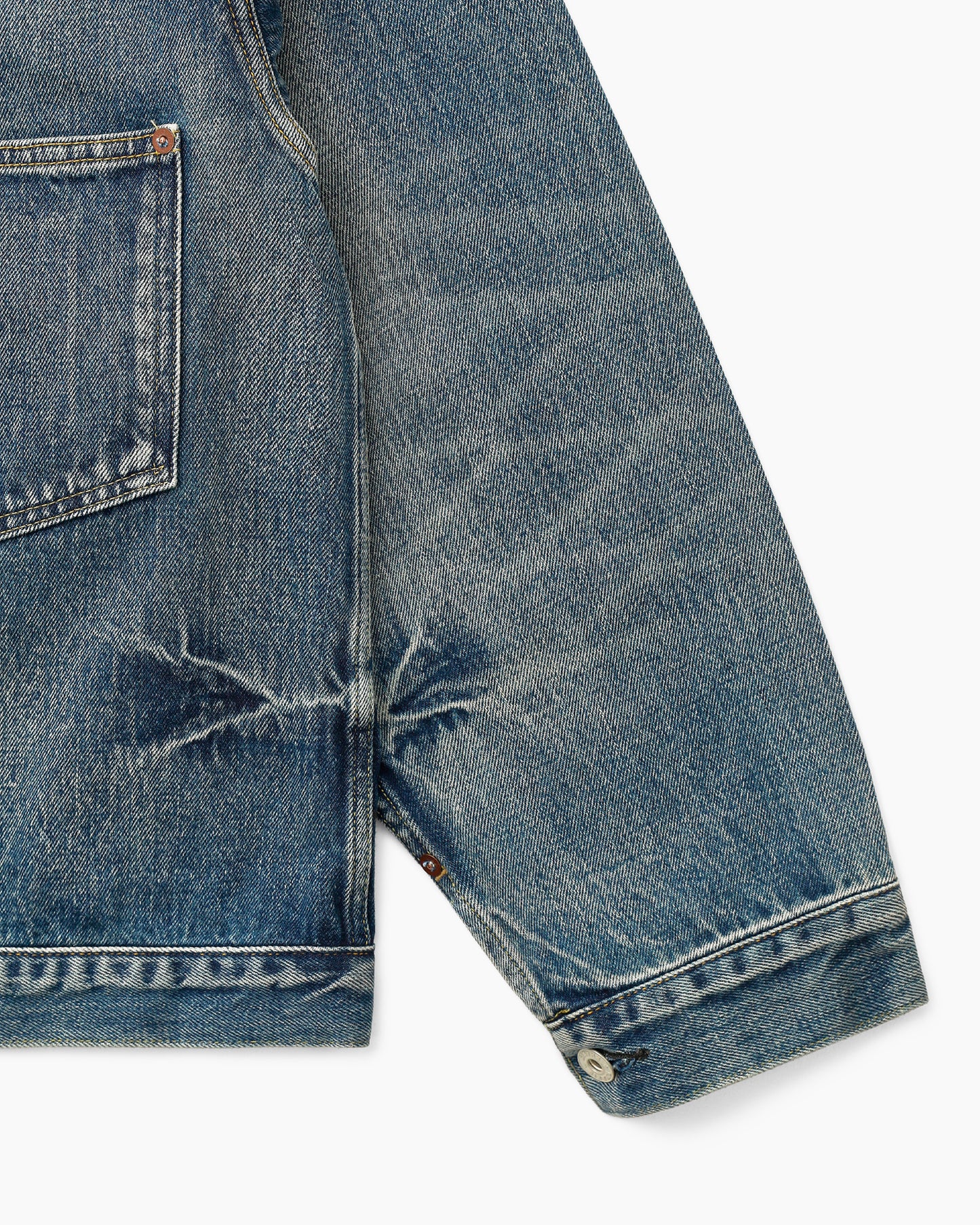 Union Denim Jacket Mid Blue