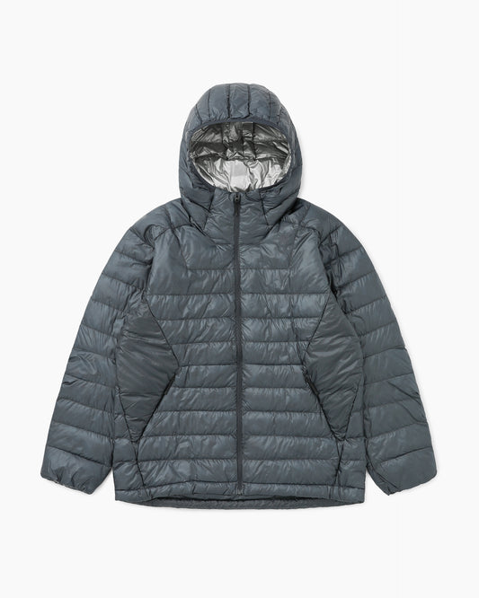 1000FP Sputtering Hooded Down Jacket Wolf Gray