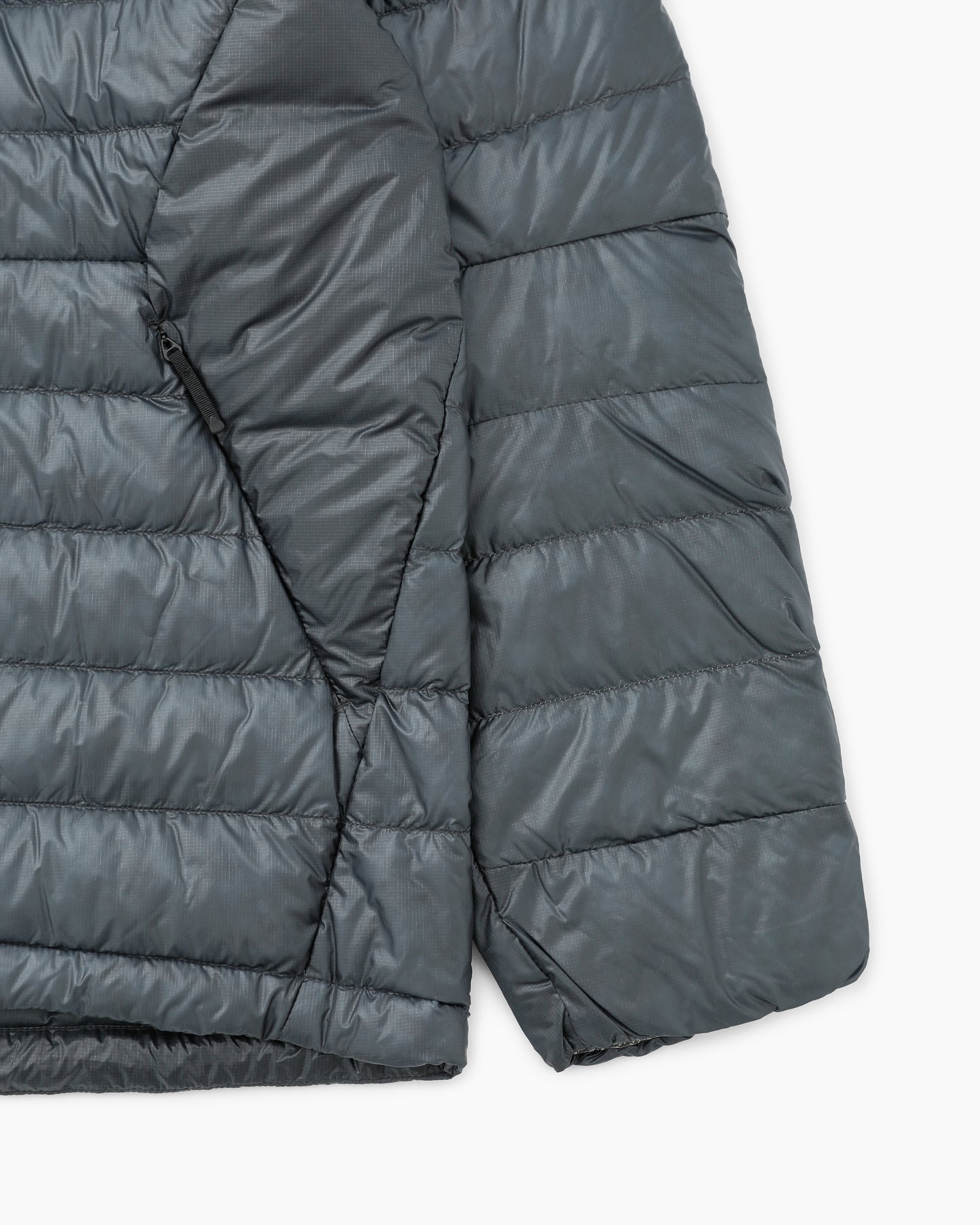 1000FP Sputtering Hooded Down Jacket Wolf Gray