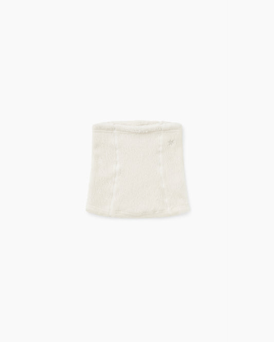 POLARTEC High Loft Fleece Neck Warmer Ivory