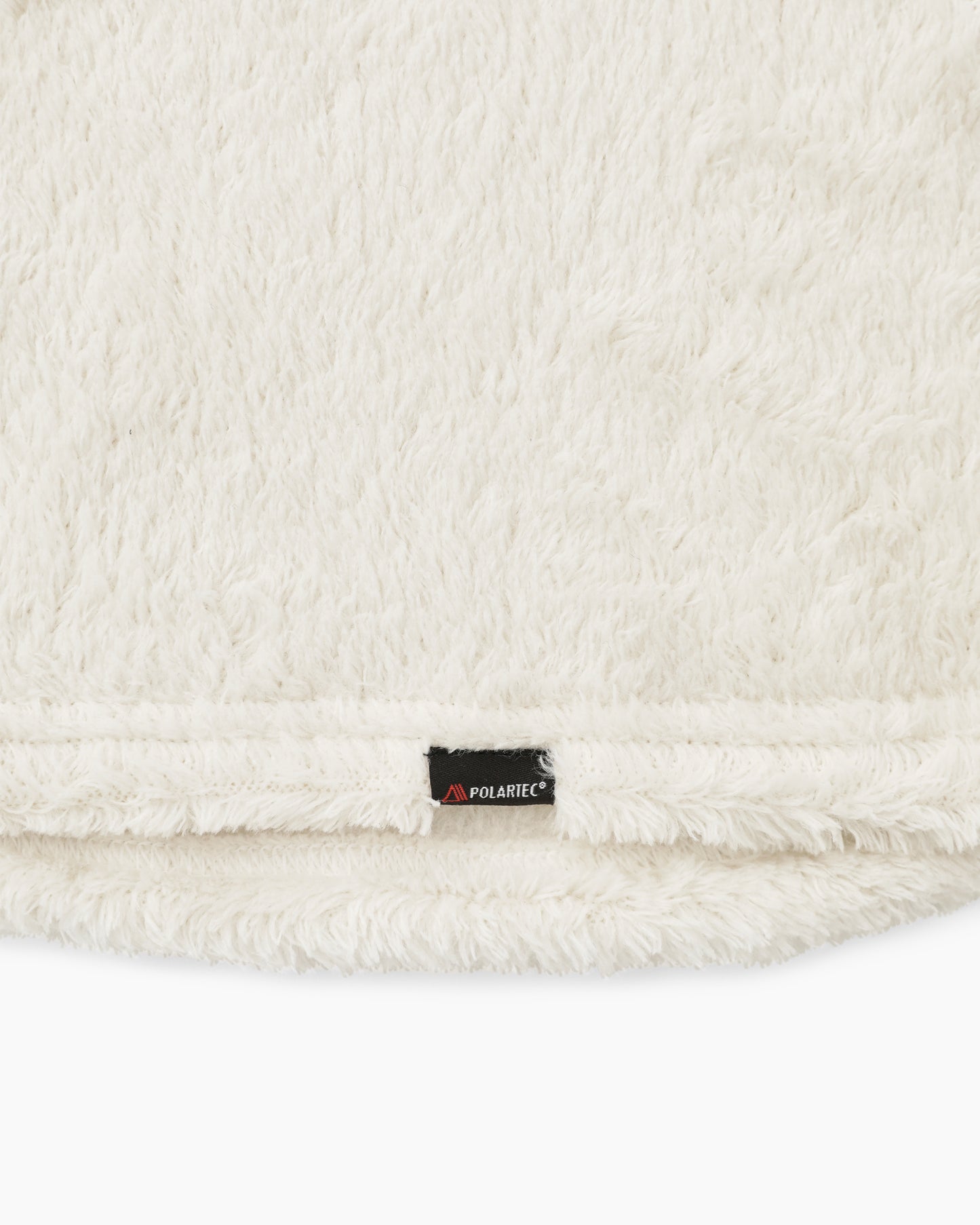 POLARTEC High Loft Fleece Neck Warmer Ivory