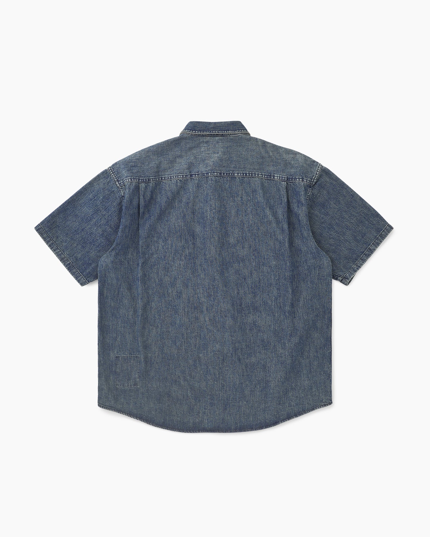 2P Denim S/S Shirt Dark Blue
