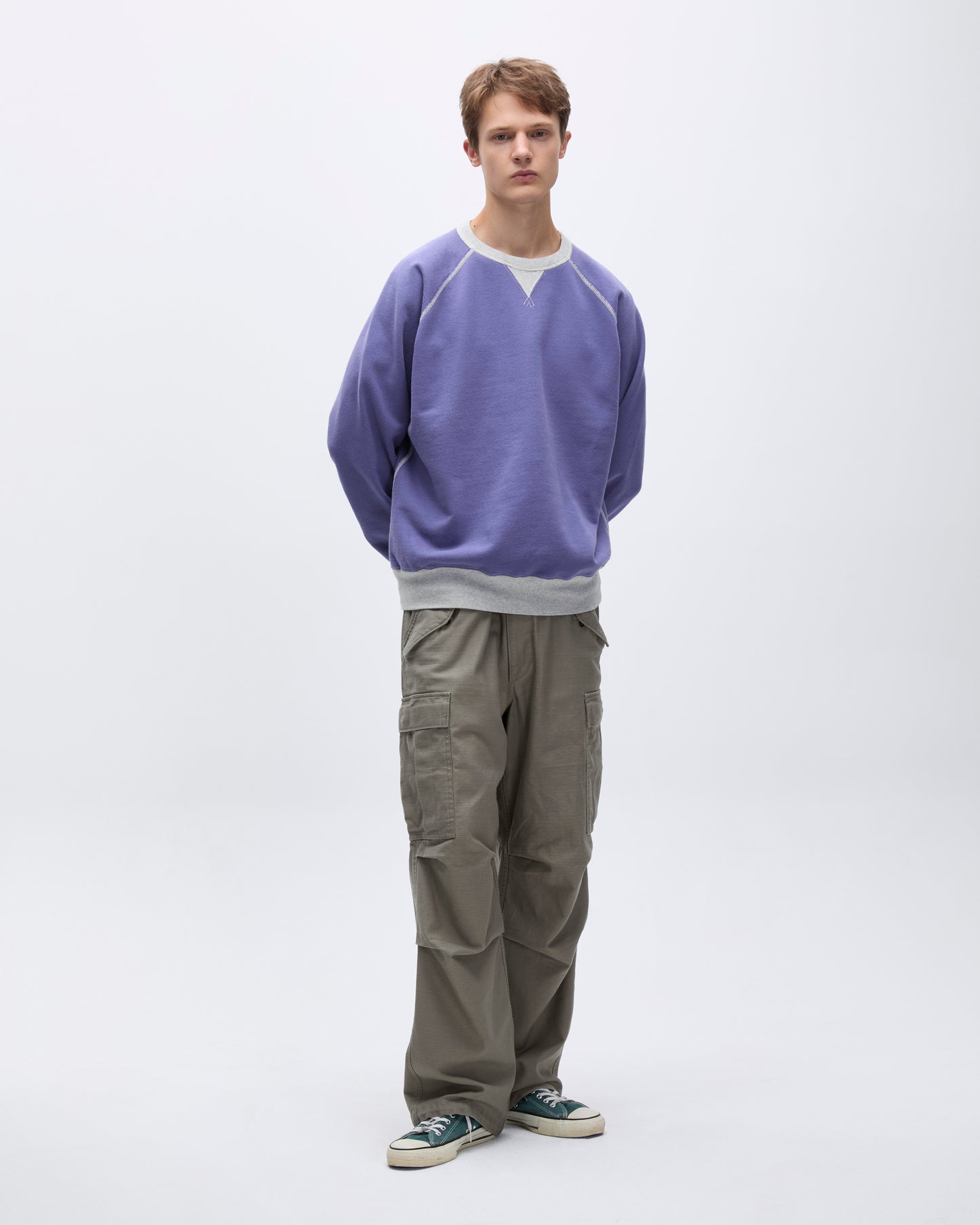 Archive Crewneck Purple