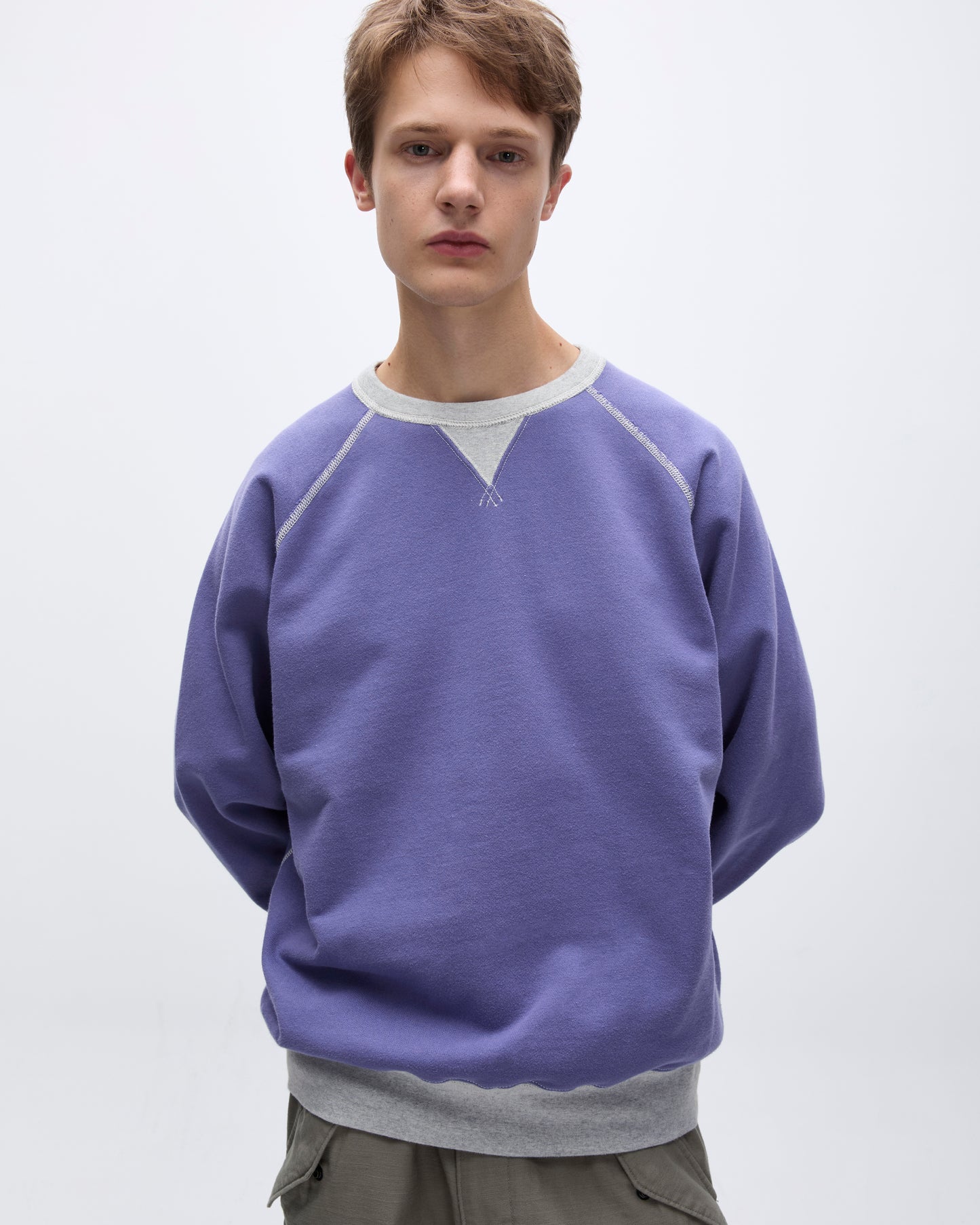 Archive Crewneck Purple