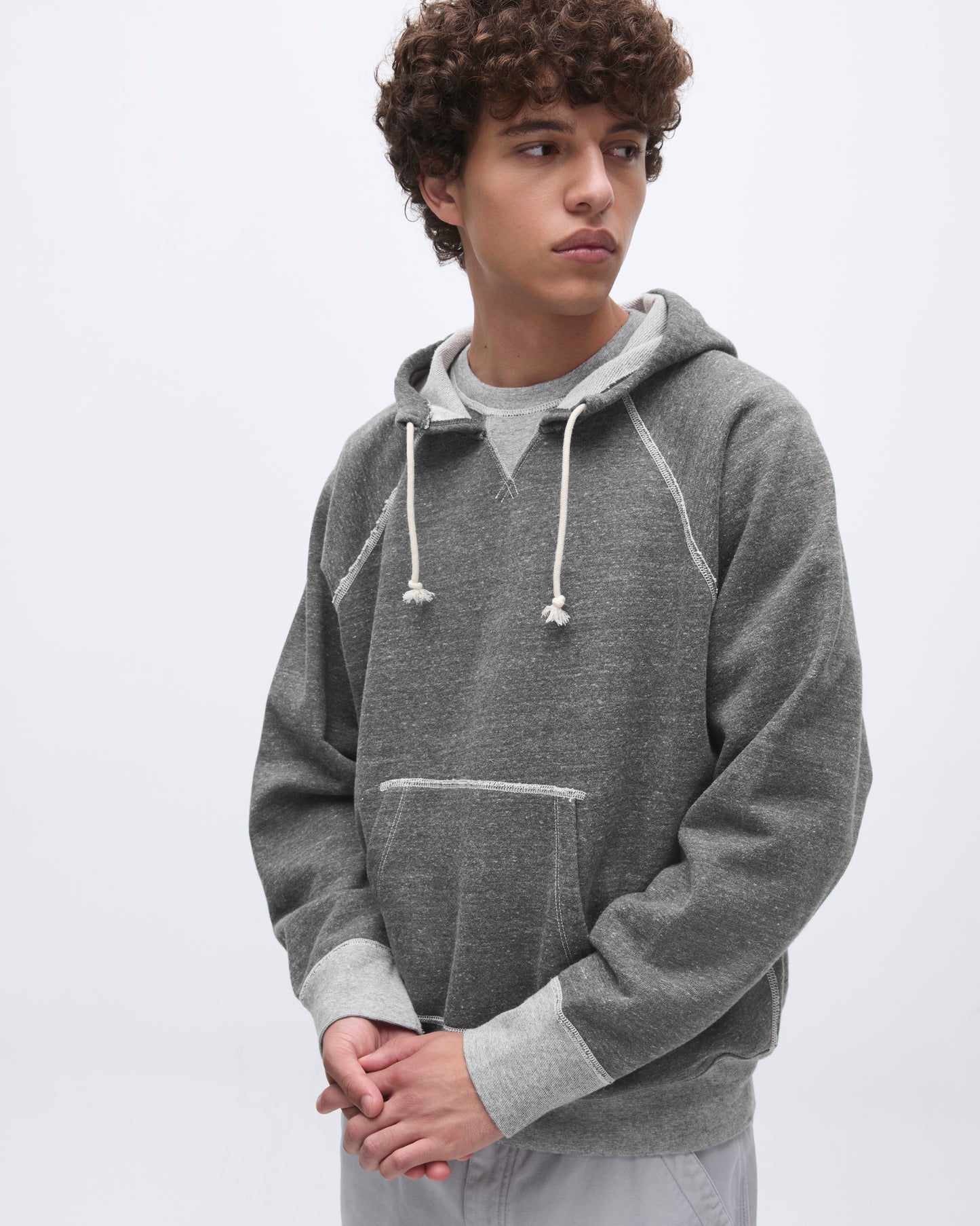 Archive Hoodie Pepper & Salt