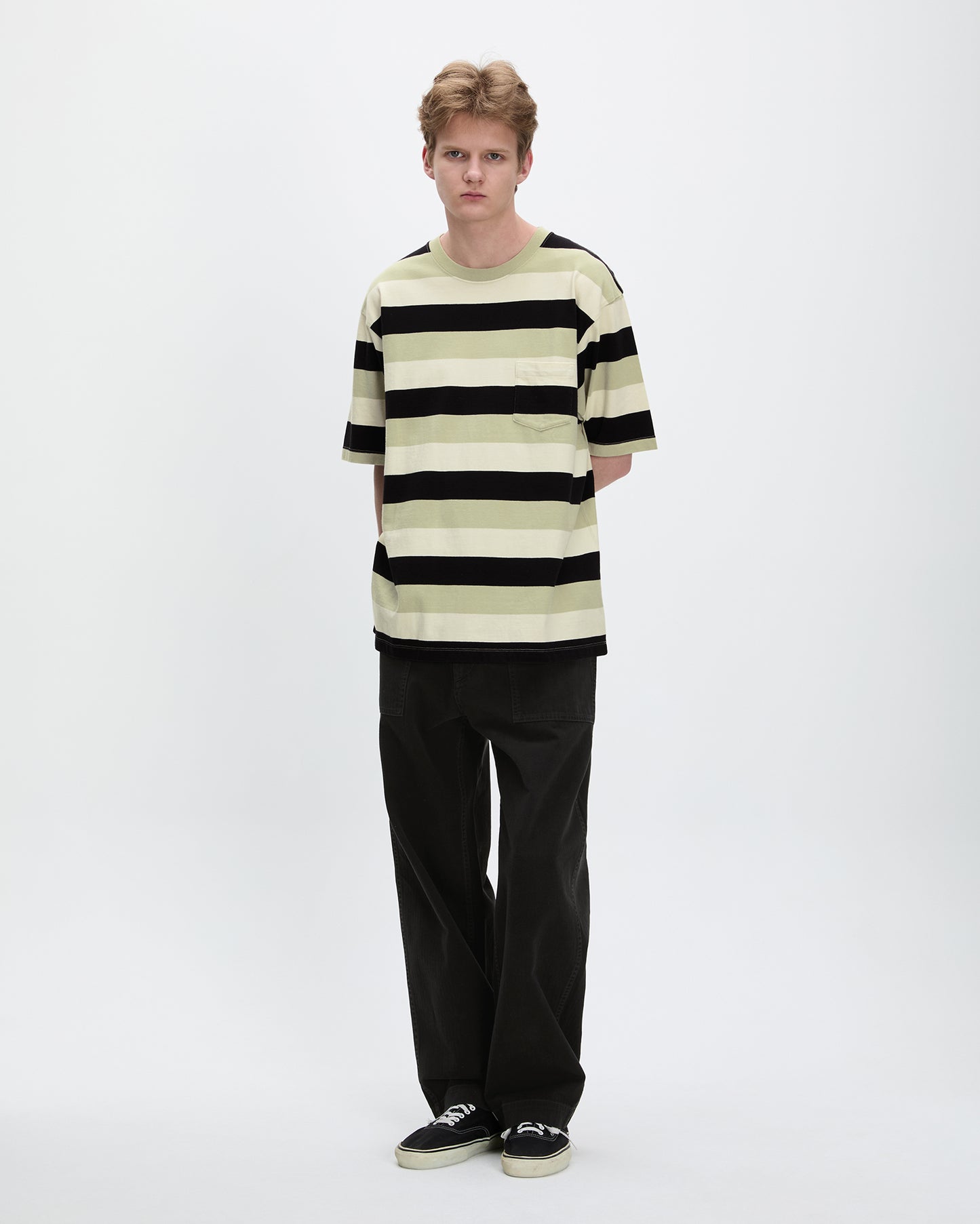 Block S/S Tee Sage