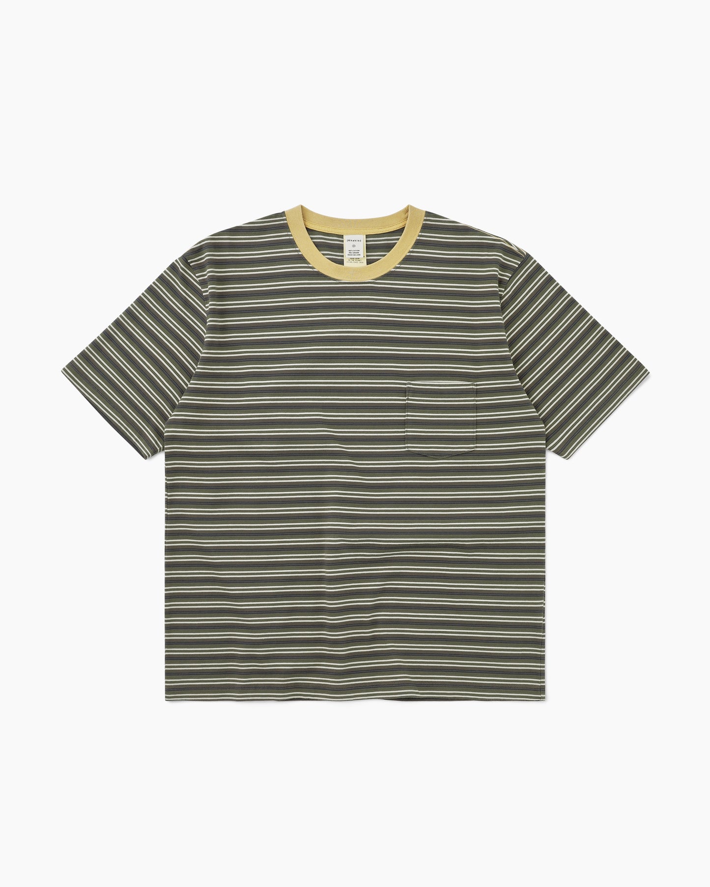 Border S/S Tee Bark
