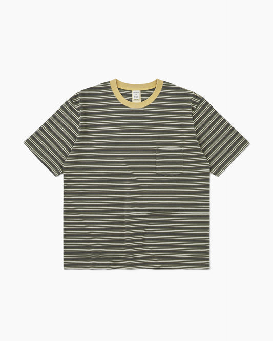 Border S/S Tee Bark