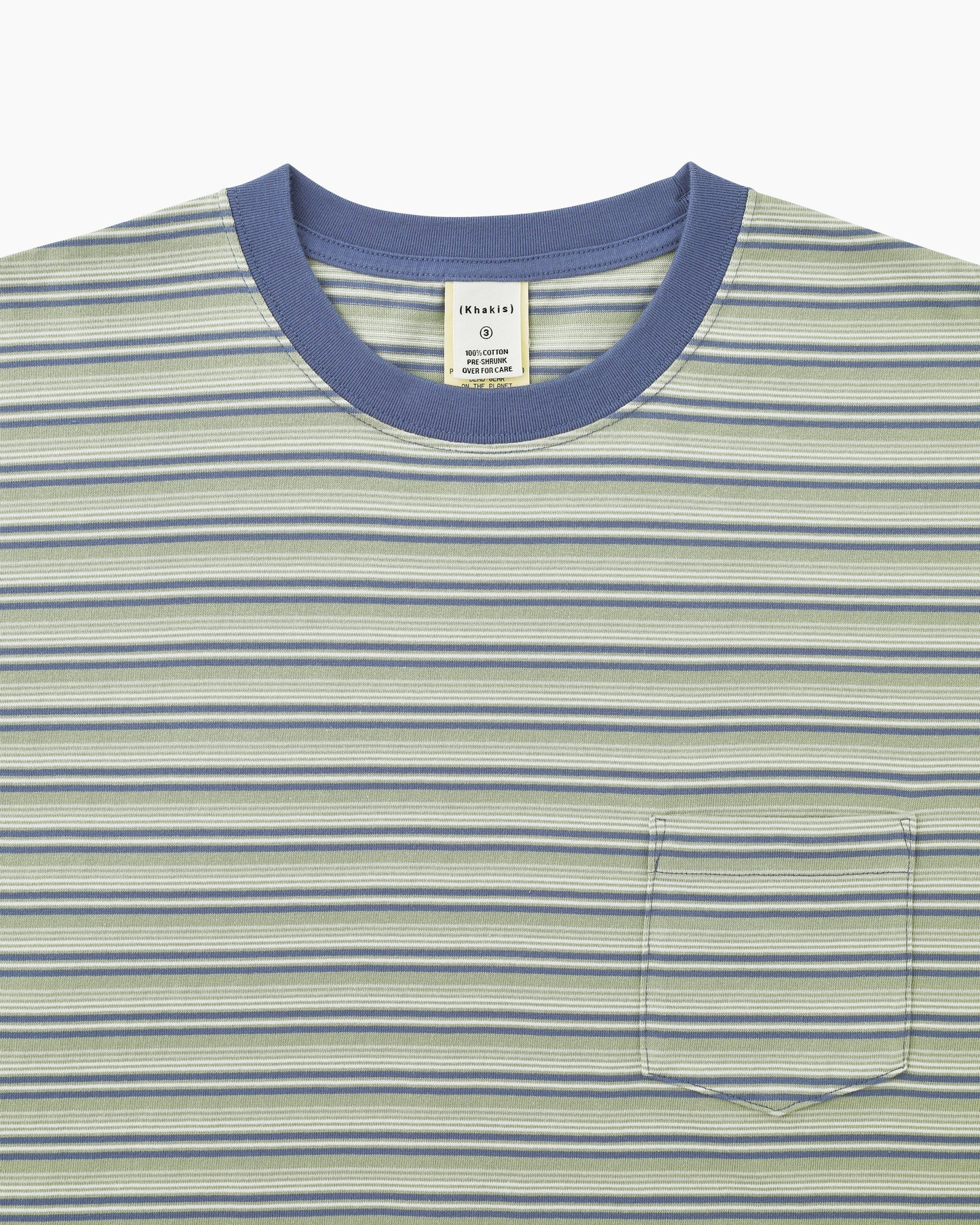 Border S/S Tee Moss