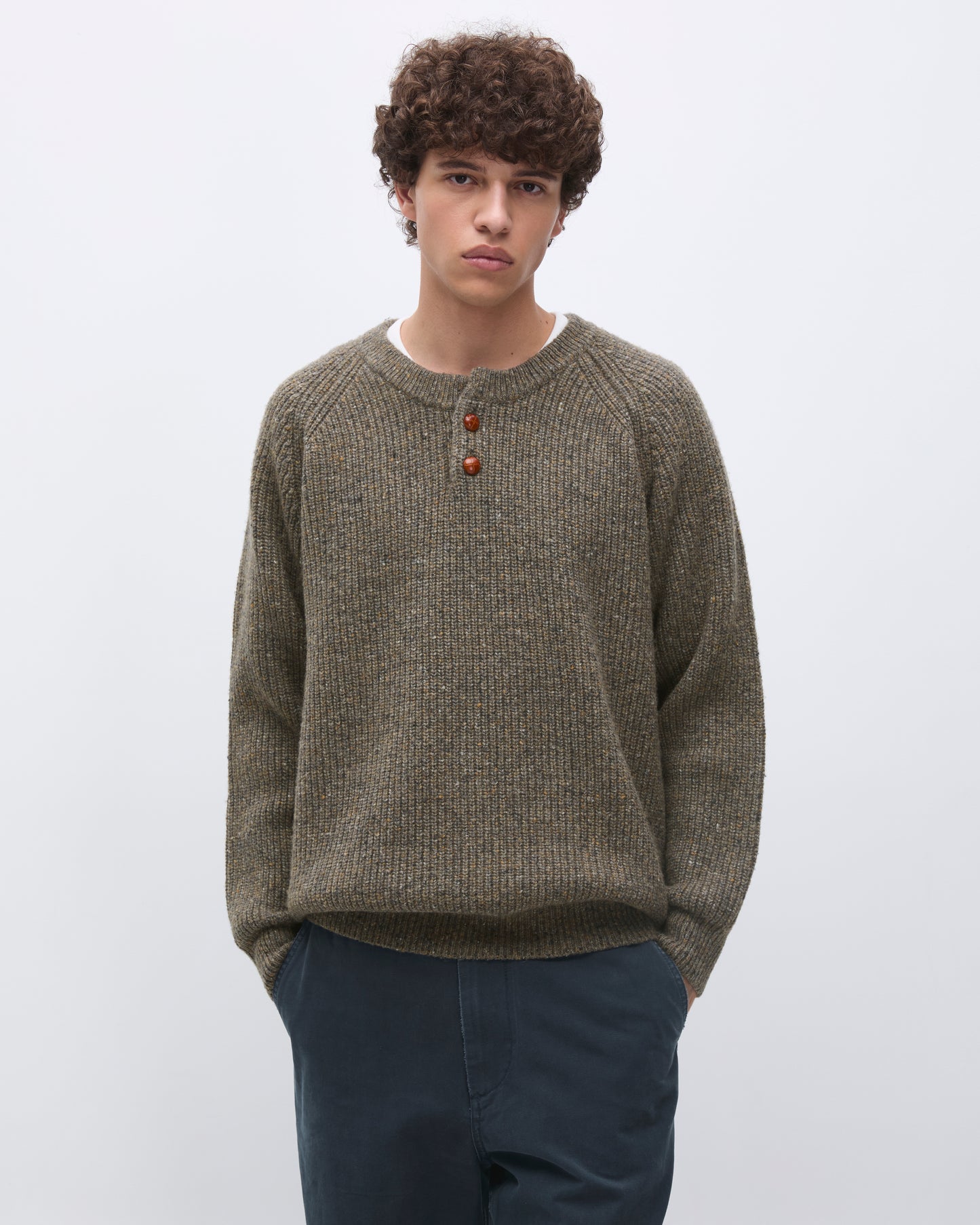 Bush Wool Sweater Brown