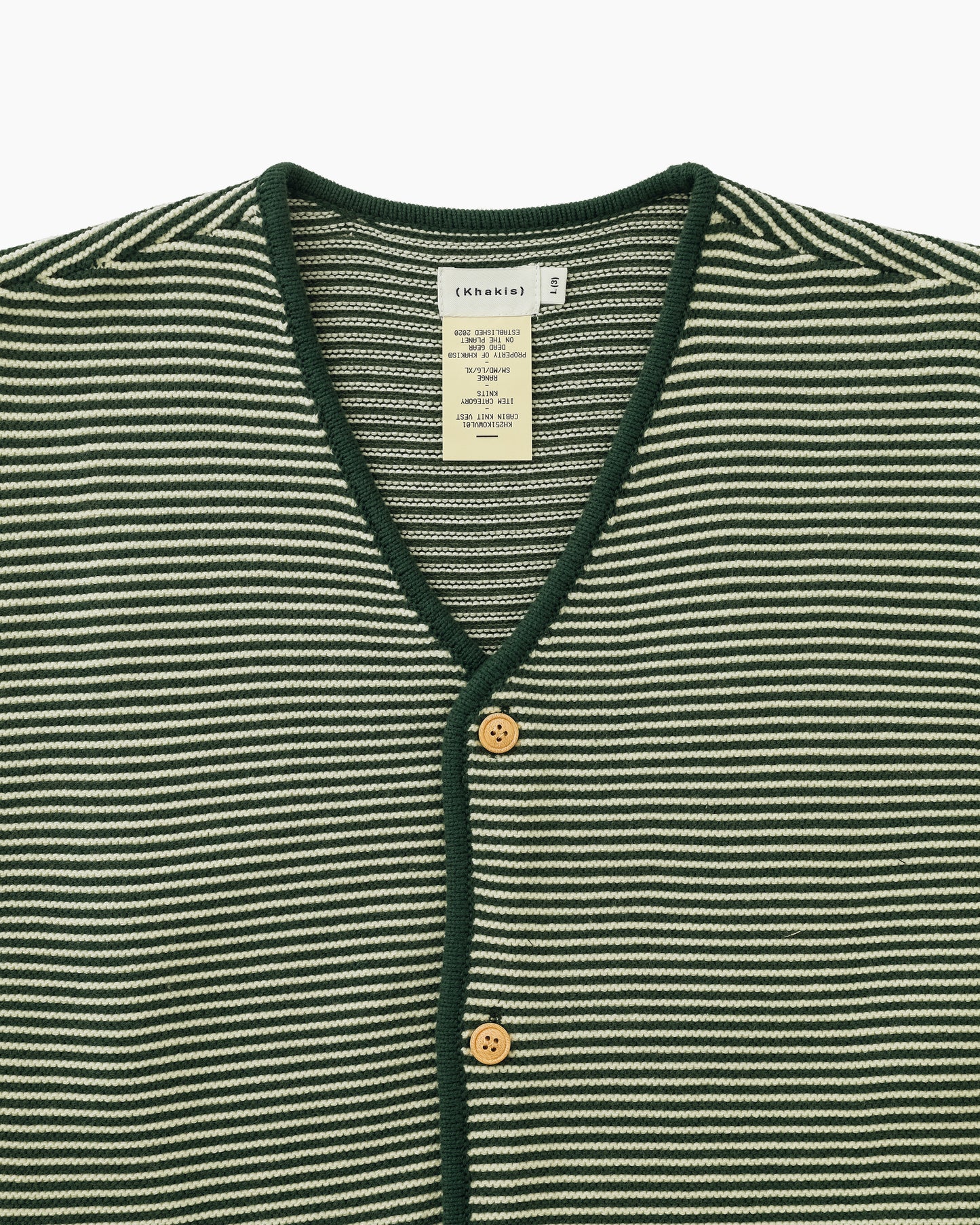 Cabin Knit Vest Green