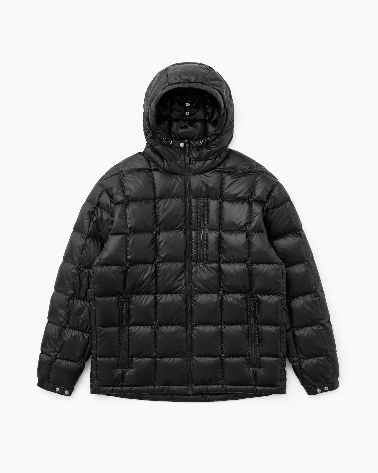 Camper Hooded Down Jacket Black