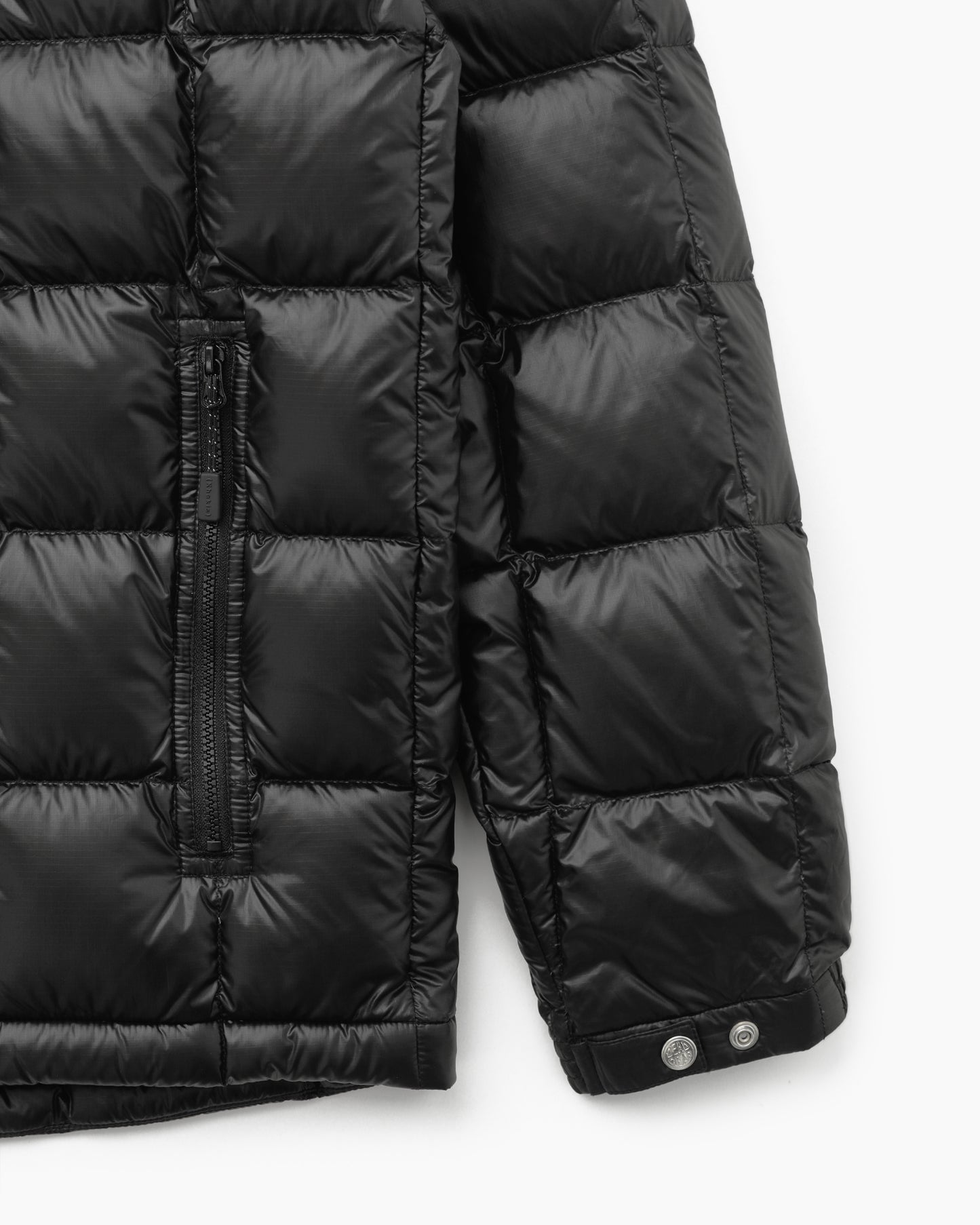 Camper Hooded Down Jacket Black