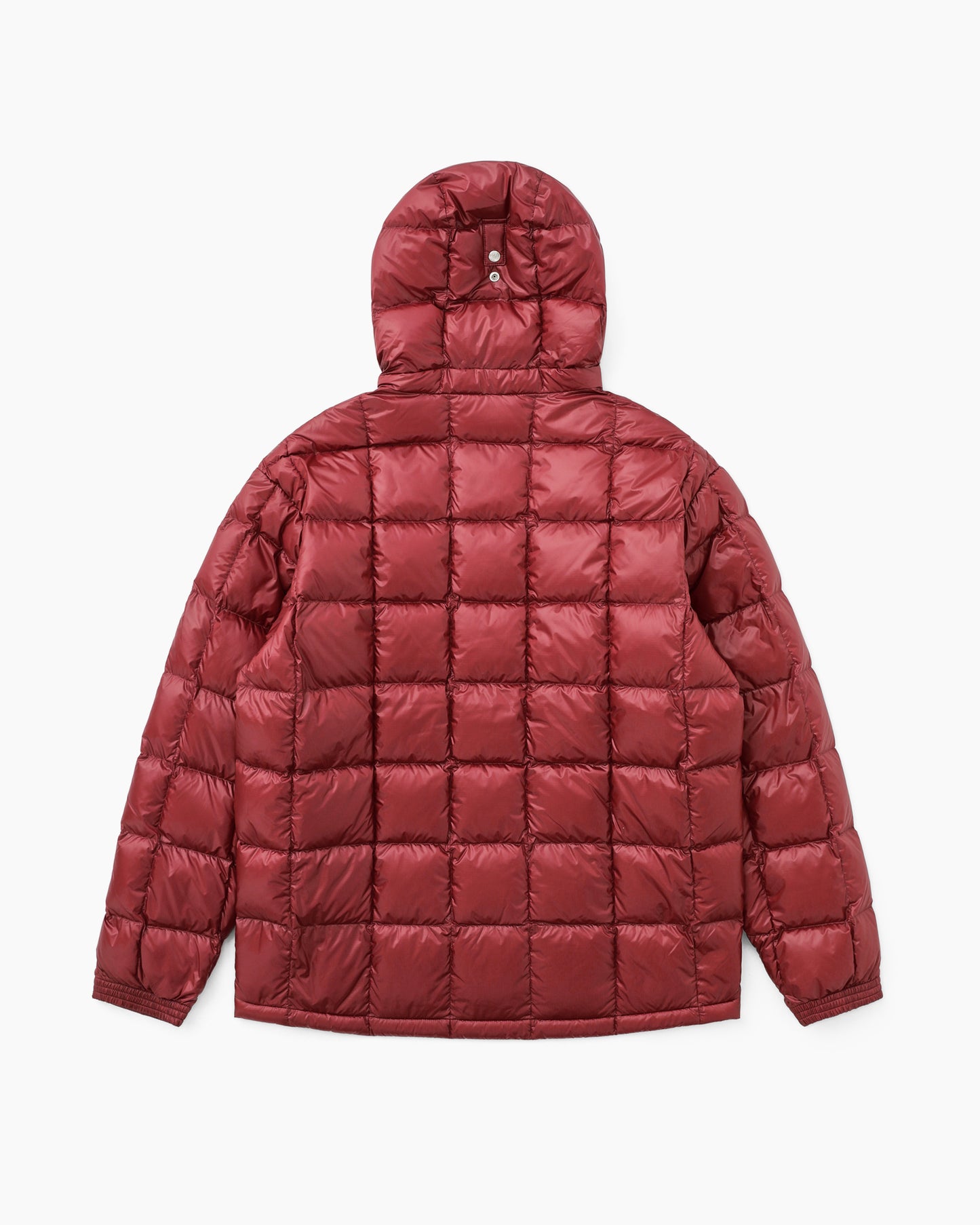 Camper Hooded Down Jacket Pale Red