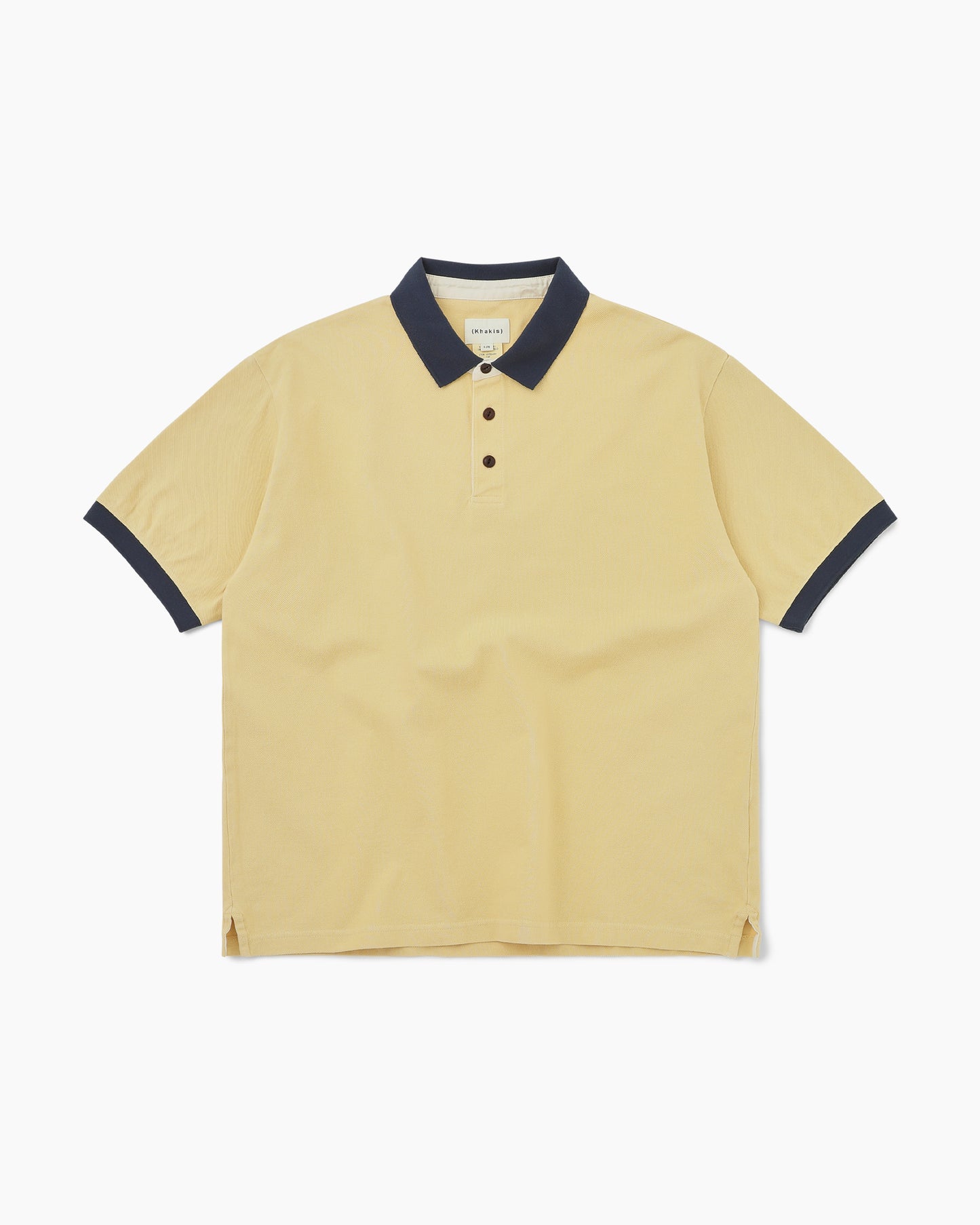 Campus S/S Polo Yellow