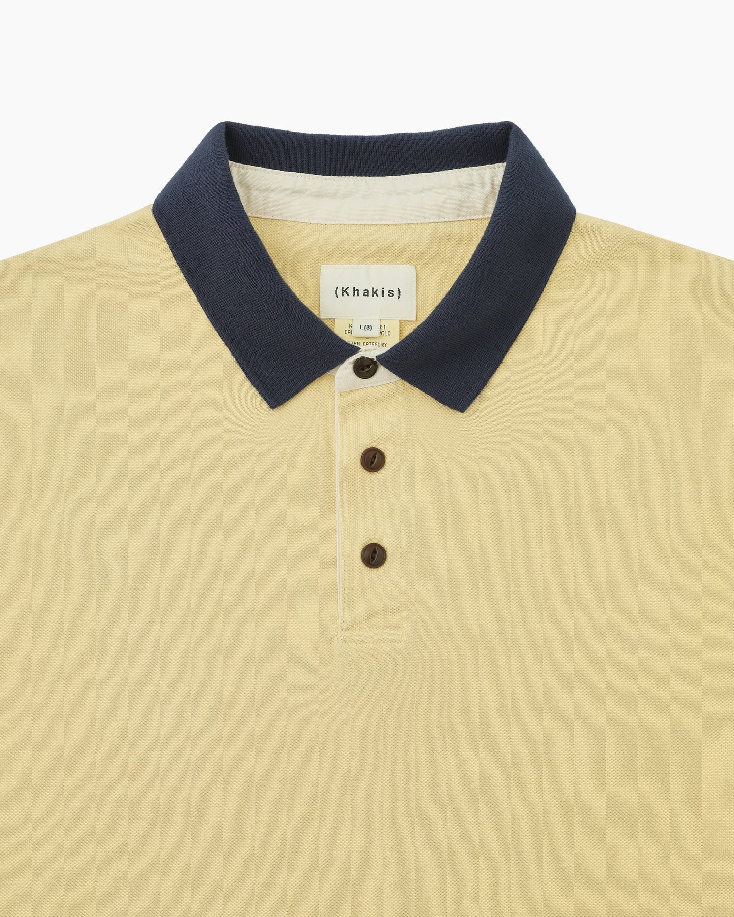 Campus S/S Polo Yellow