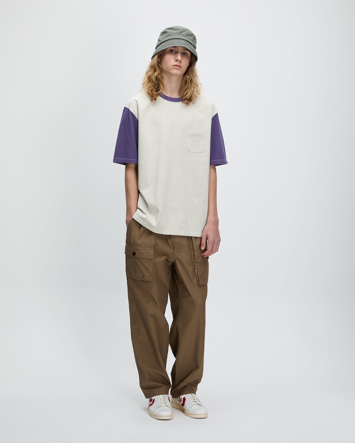 Campus S/S Tee Purple
