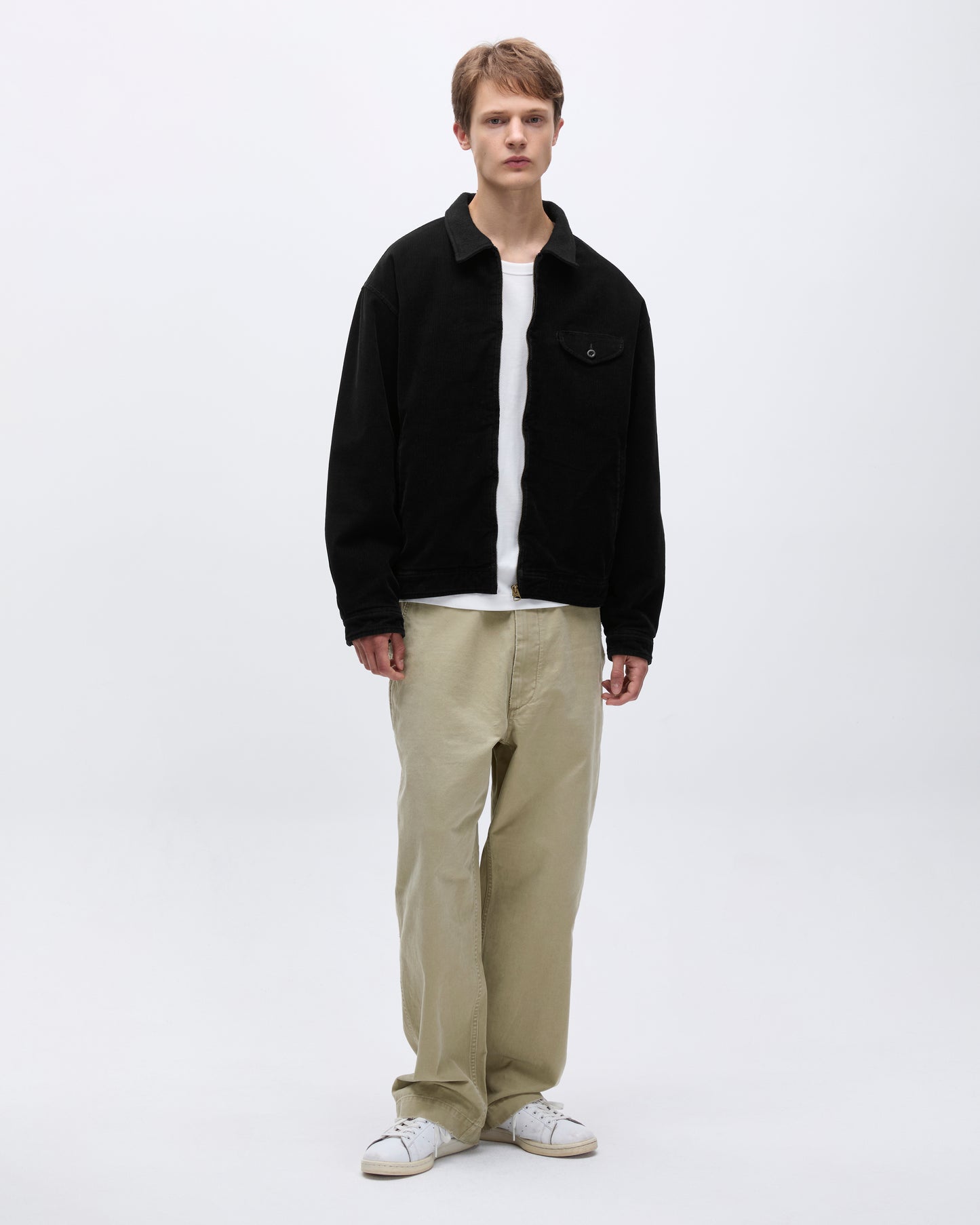 Corduroy Swing Jacket Black