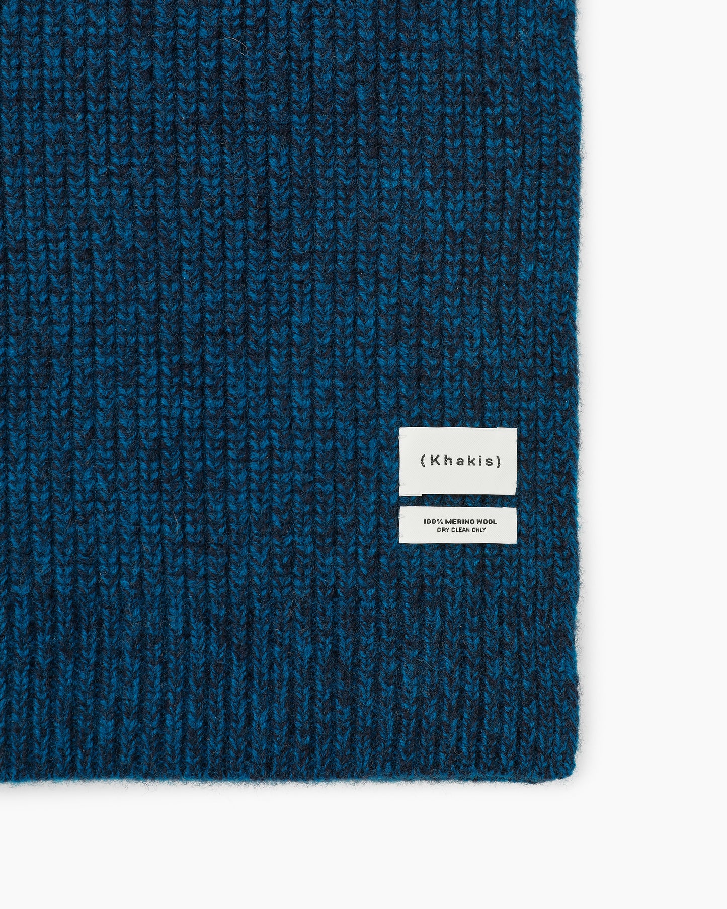 Cove Knit Muffler Coal Blue