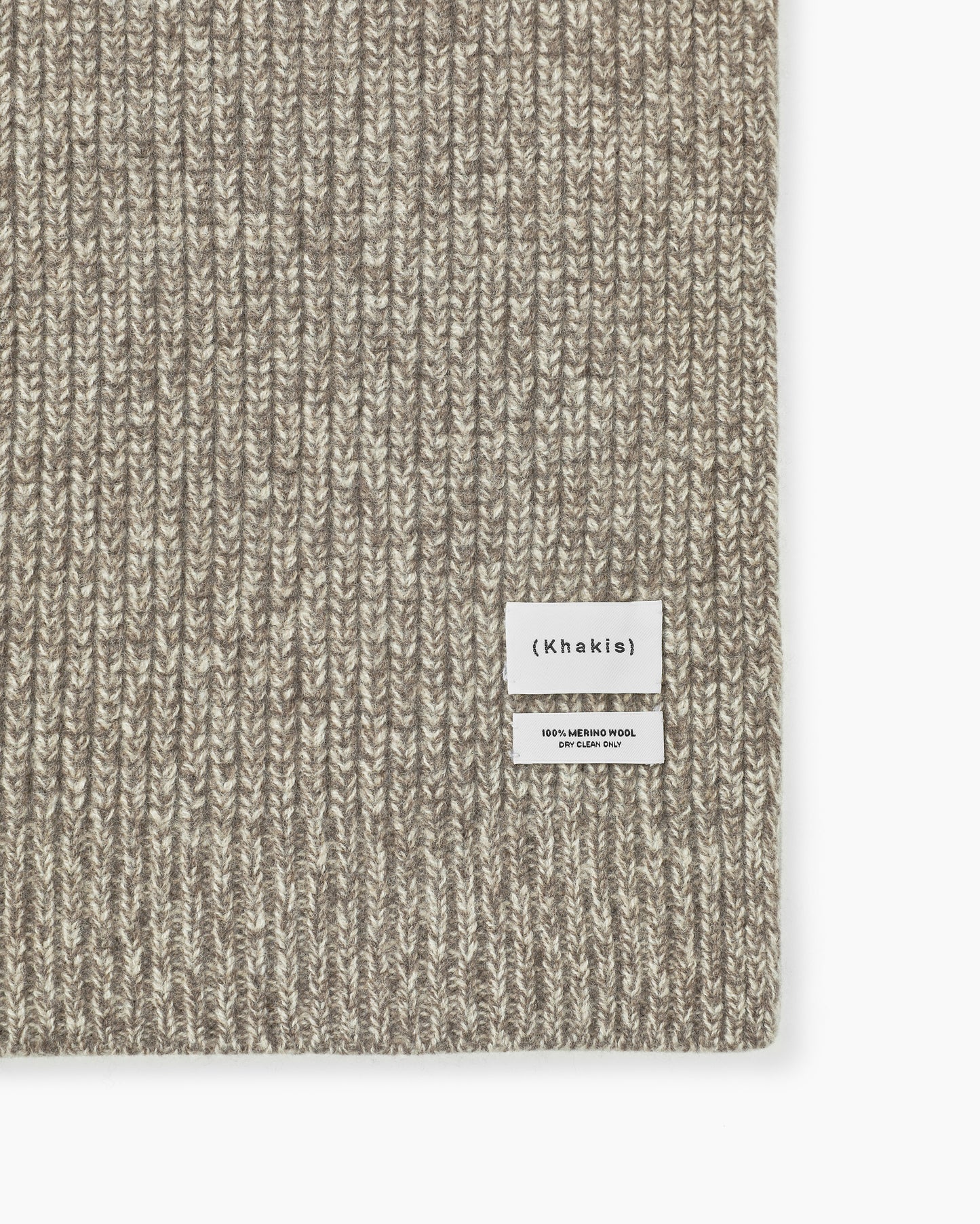 Cove Knit Muffler Pebble