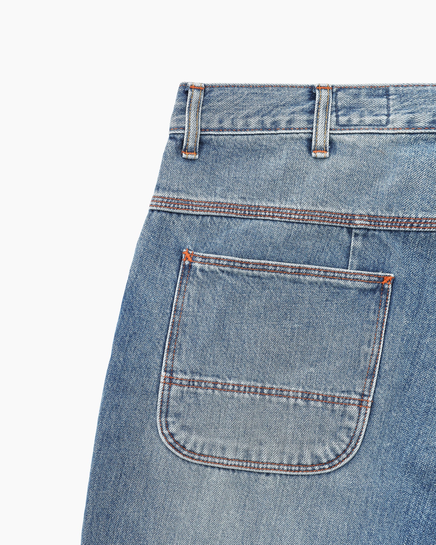 Denim Painter Pant Mid Blue