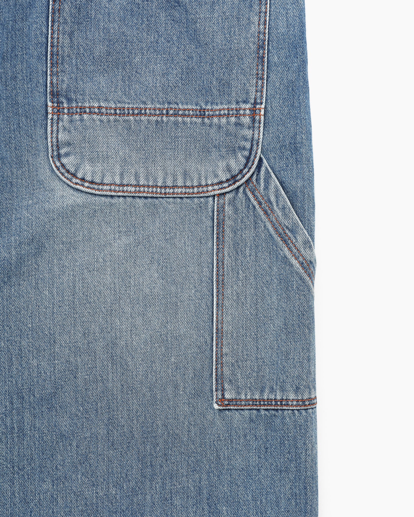 Denim Painter Pant Mid Blue