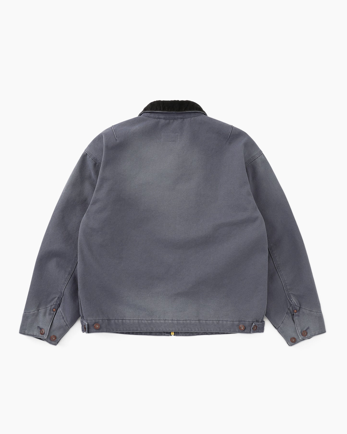 Distressed Duck Jacket Pale Navy