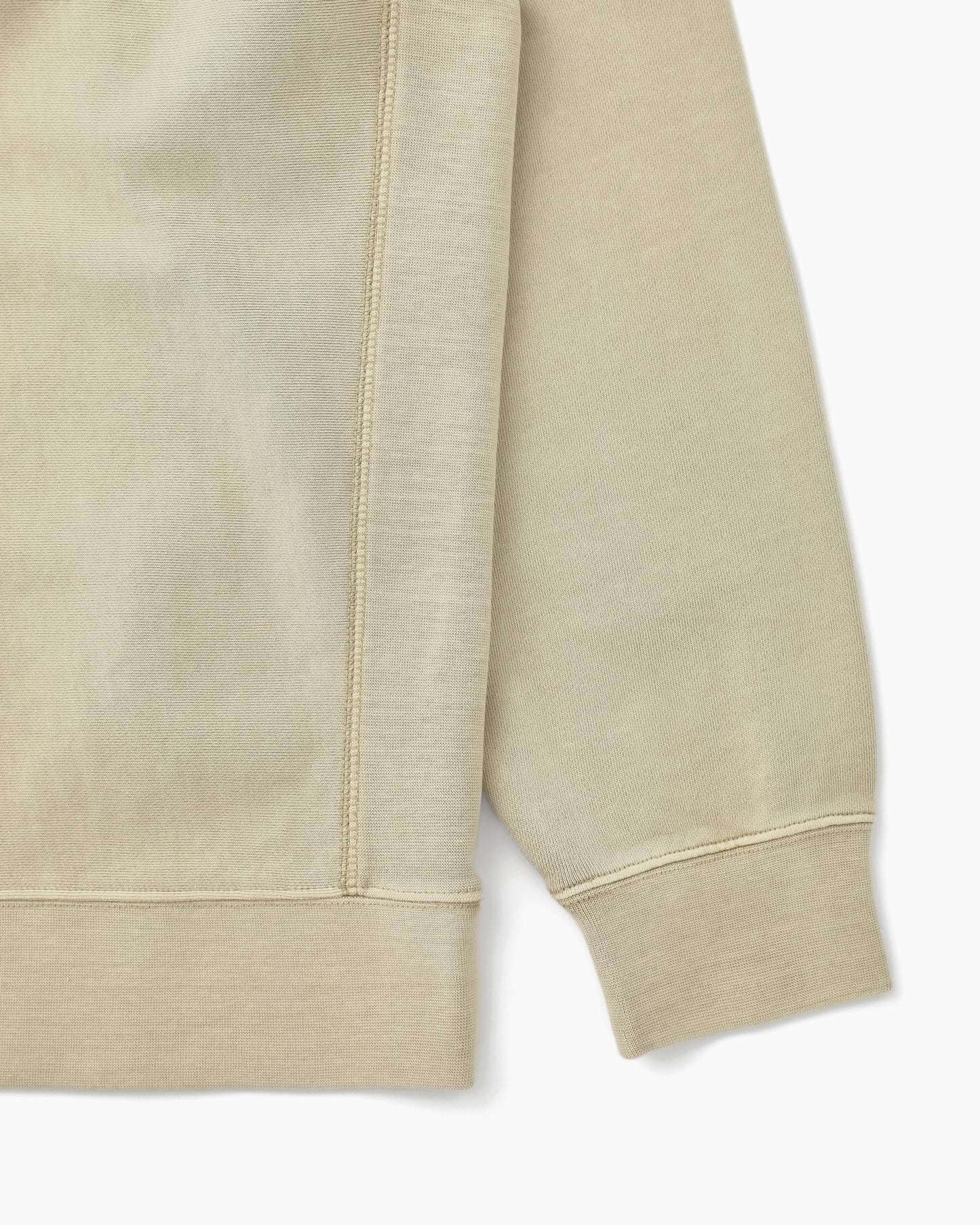 Dyed Stock Crewneck Sand