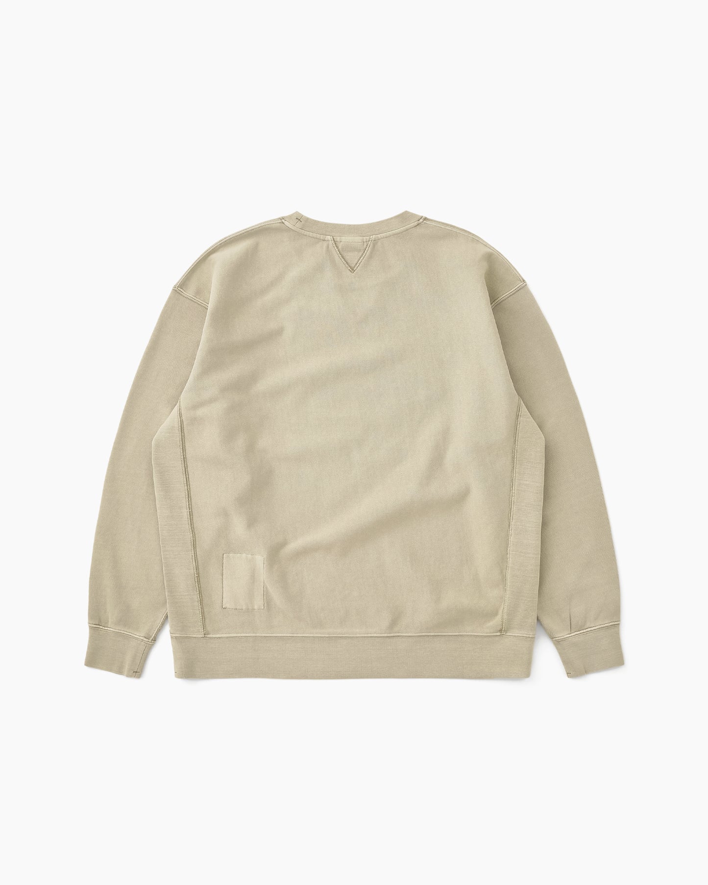 Dyed Stock Crewneck Sand