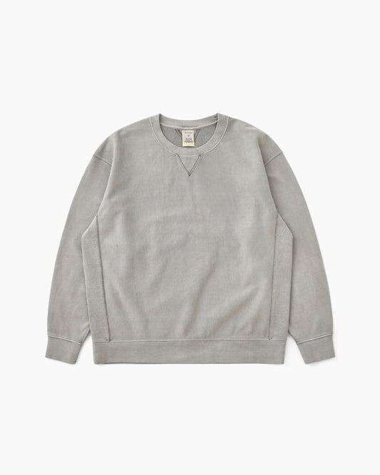 Dyed Stock Crewneck Warm Grey