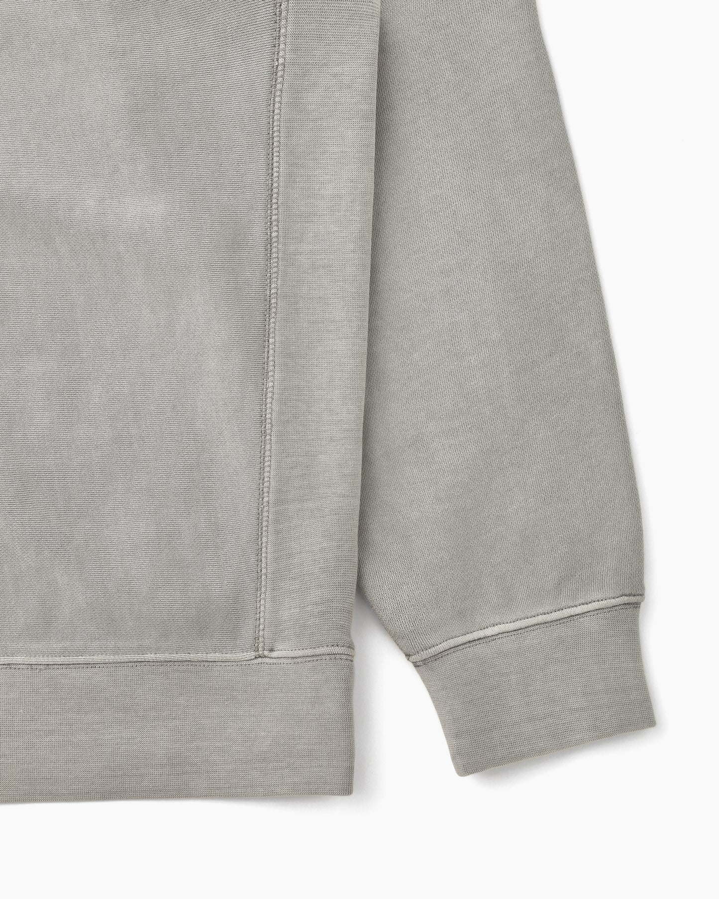 Dyed Stock Crewneck Warm Grey