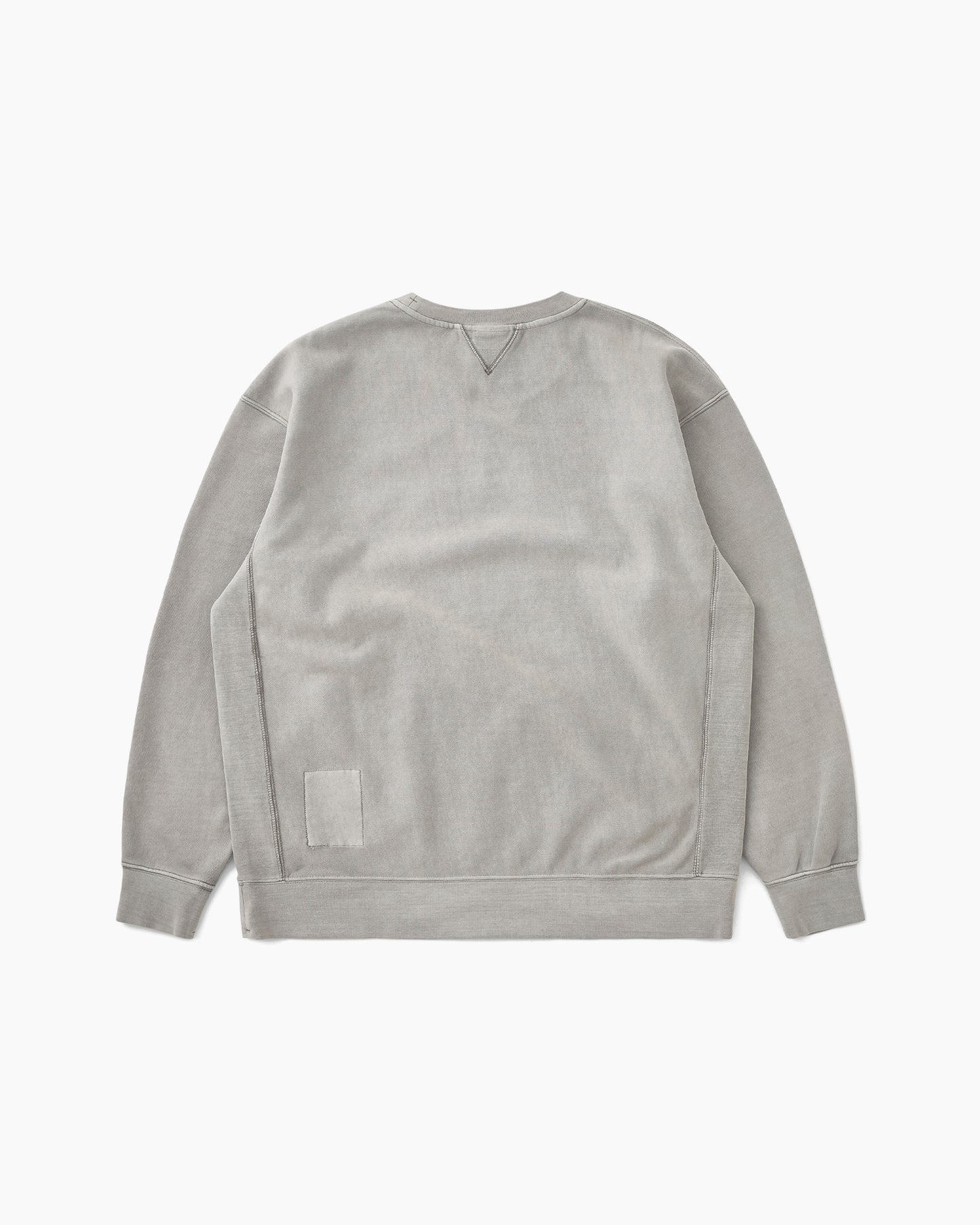 Dyed Stock Crewneck Warm Grey