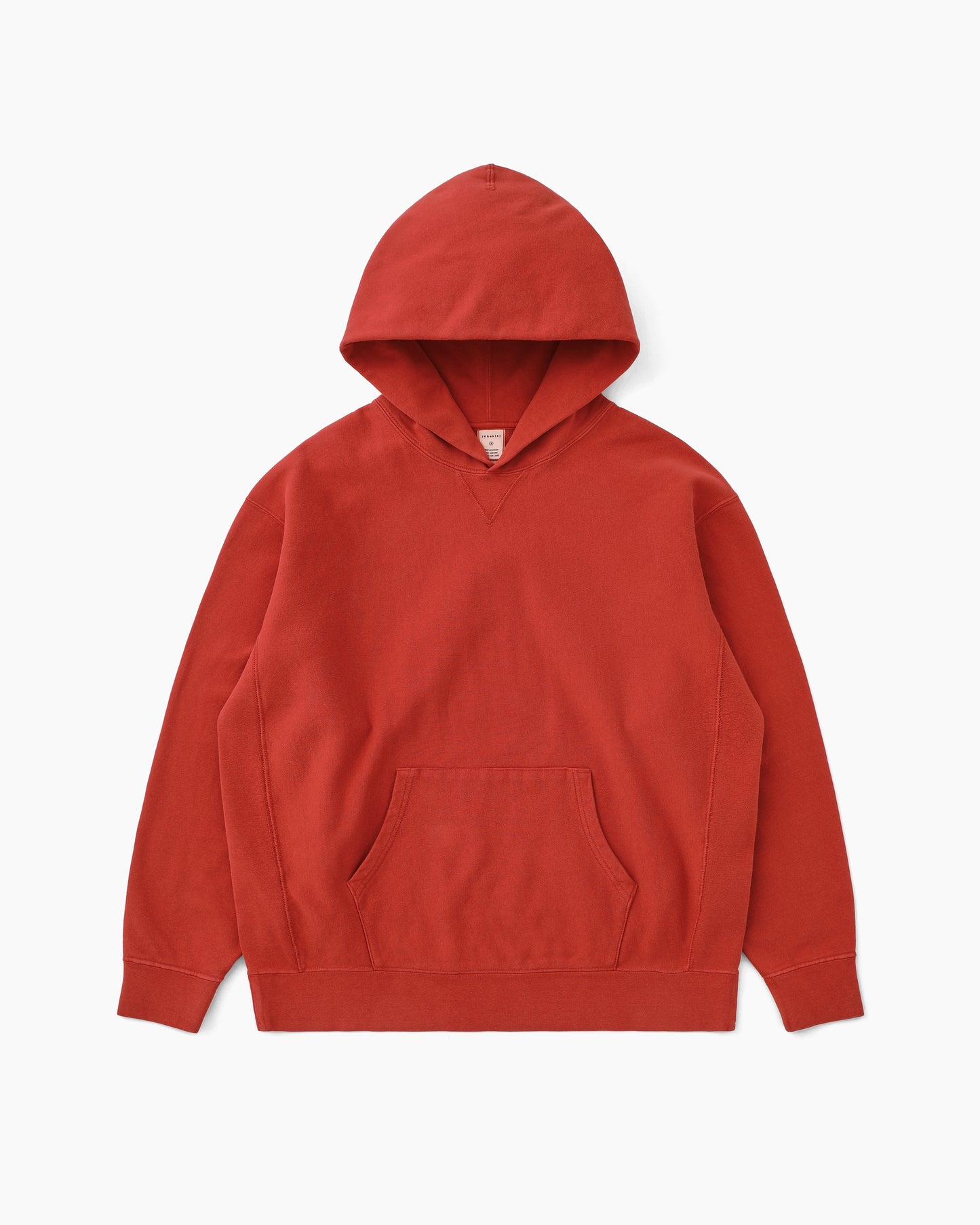 Dyed Stock Hoodie Red