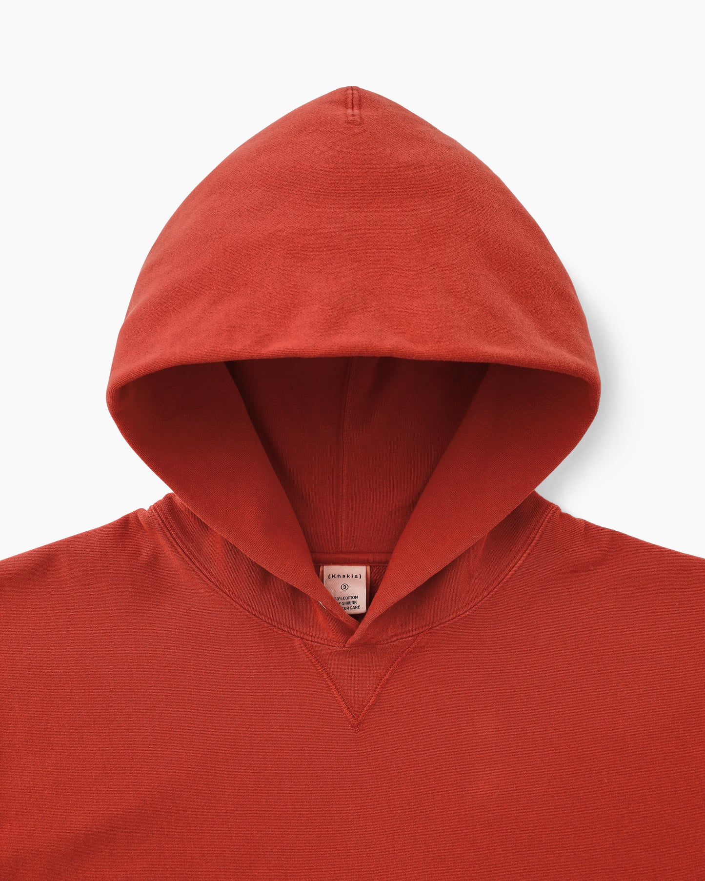 Dyed Stock Hoodie Red