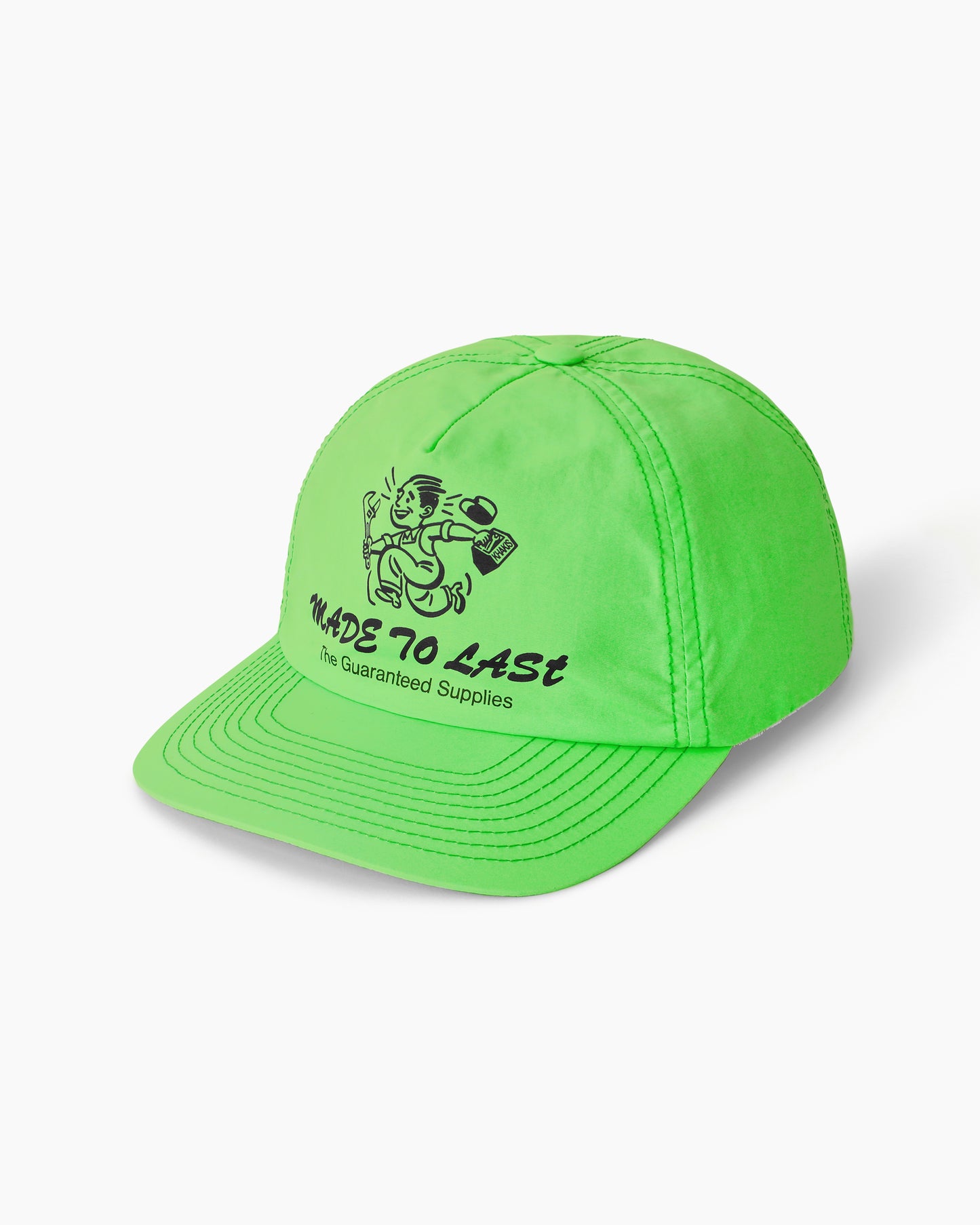 Easy 5P Cap Lime Green