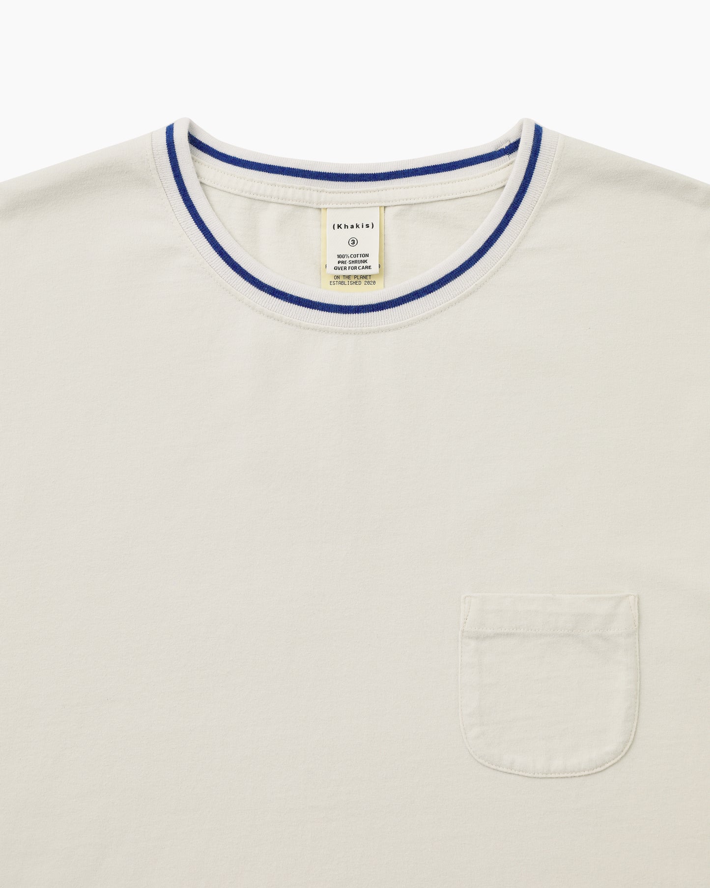 Faded Club Tee Ecru