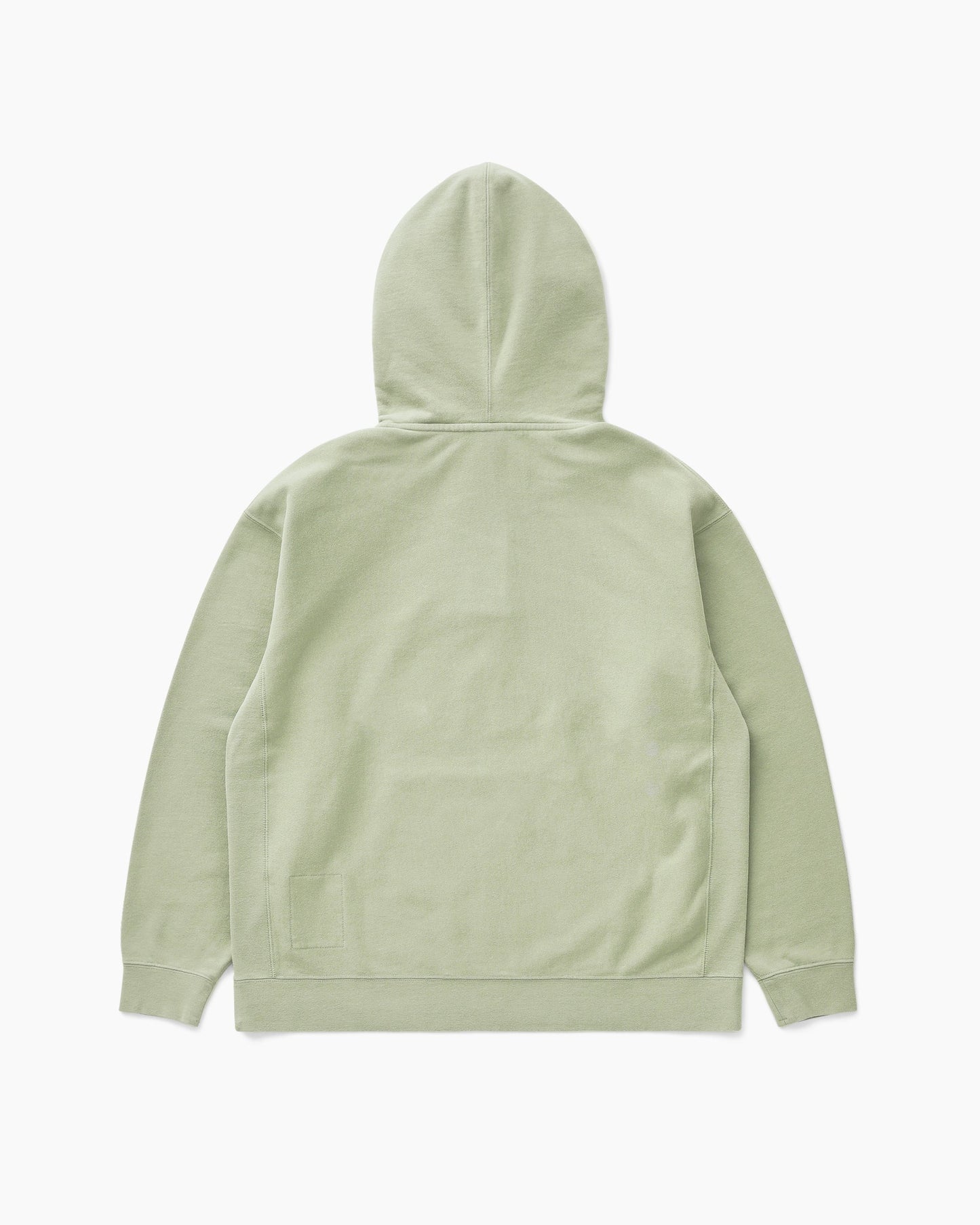 Half Button Hoodie Moss