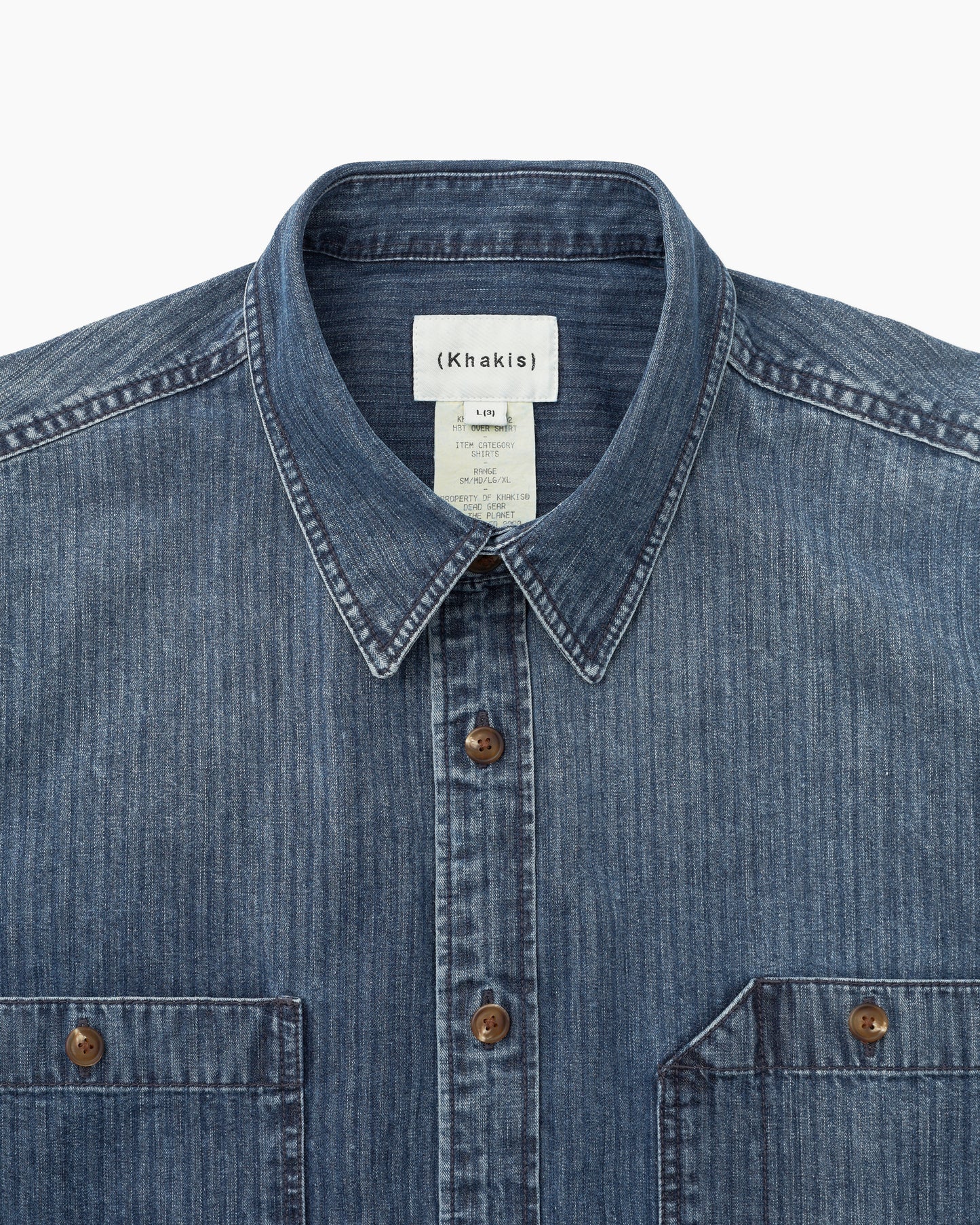 HBT Over Shirt Dark Blue