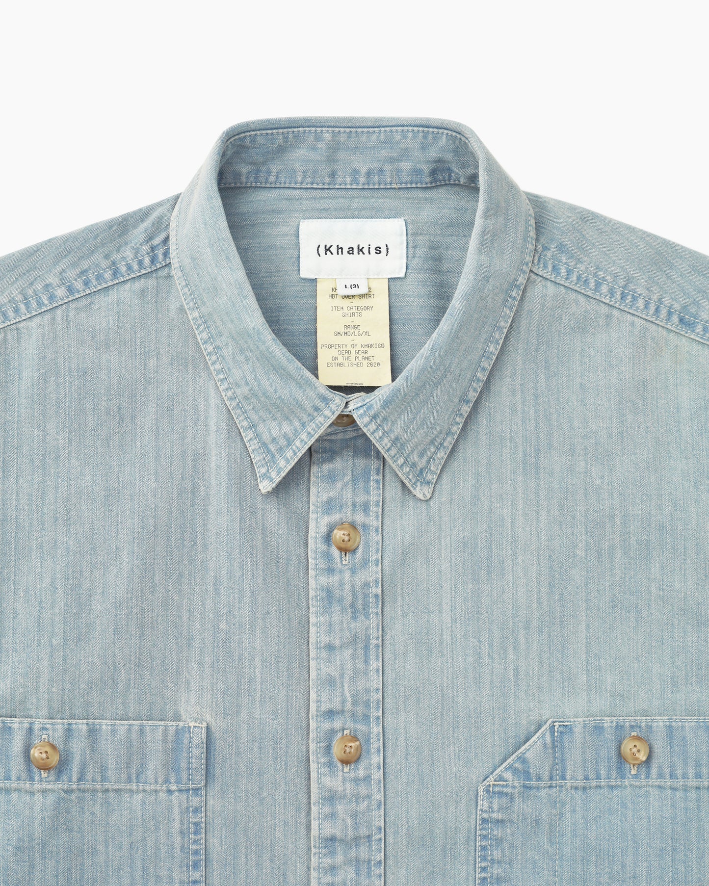 HBT Over Shirt Light Blue