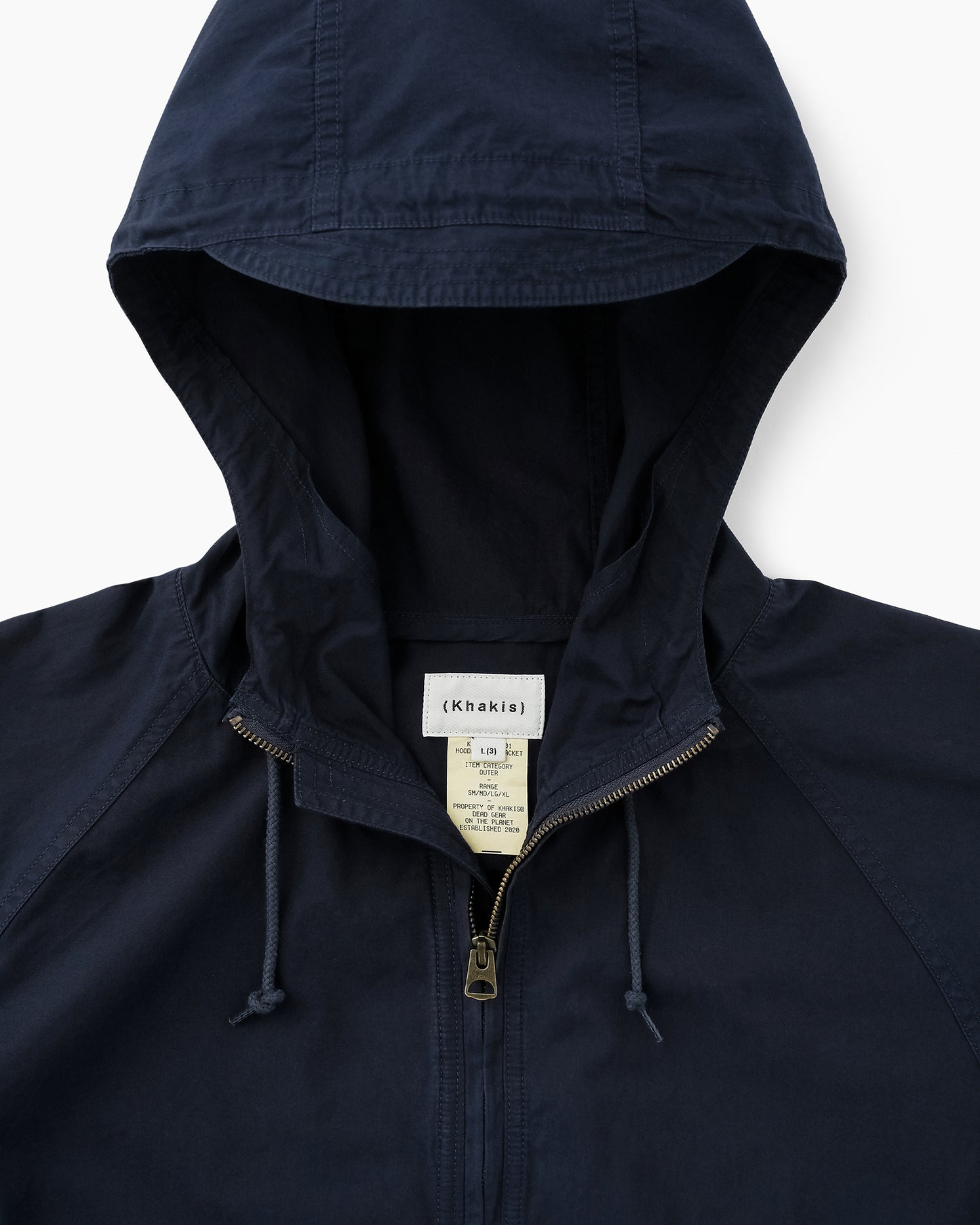 Hooded Wind Jacket Navy