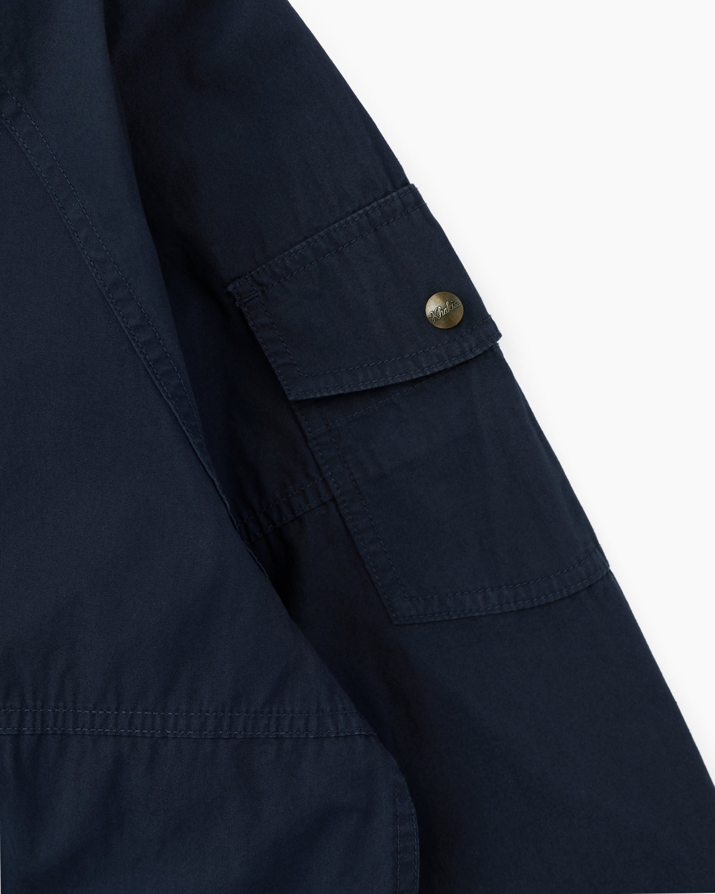 Hooded Wind Jacket Navy
