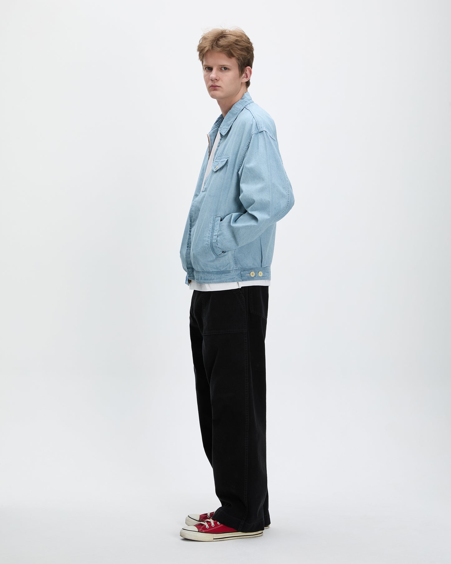 Indigo Swing Jacket Light Blue