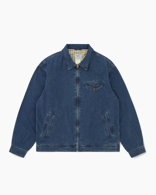 Indigo Swing Jacket Mid Blue
