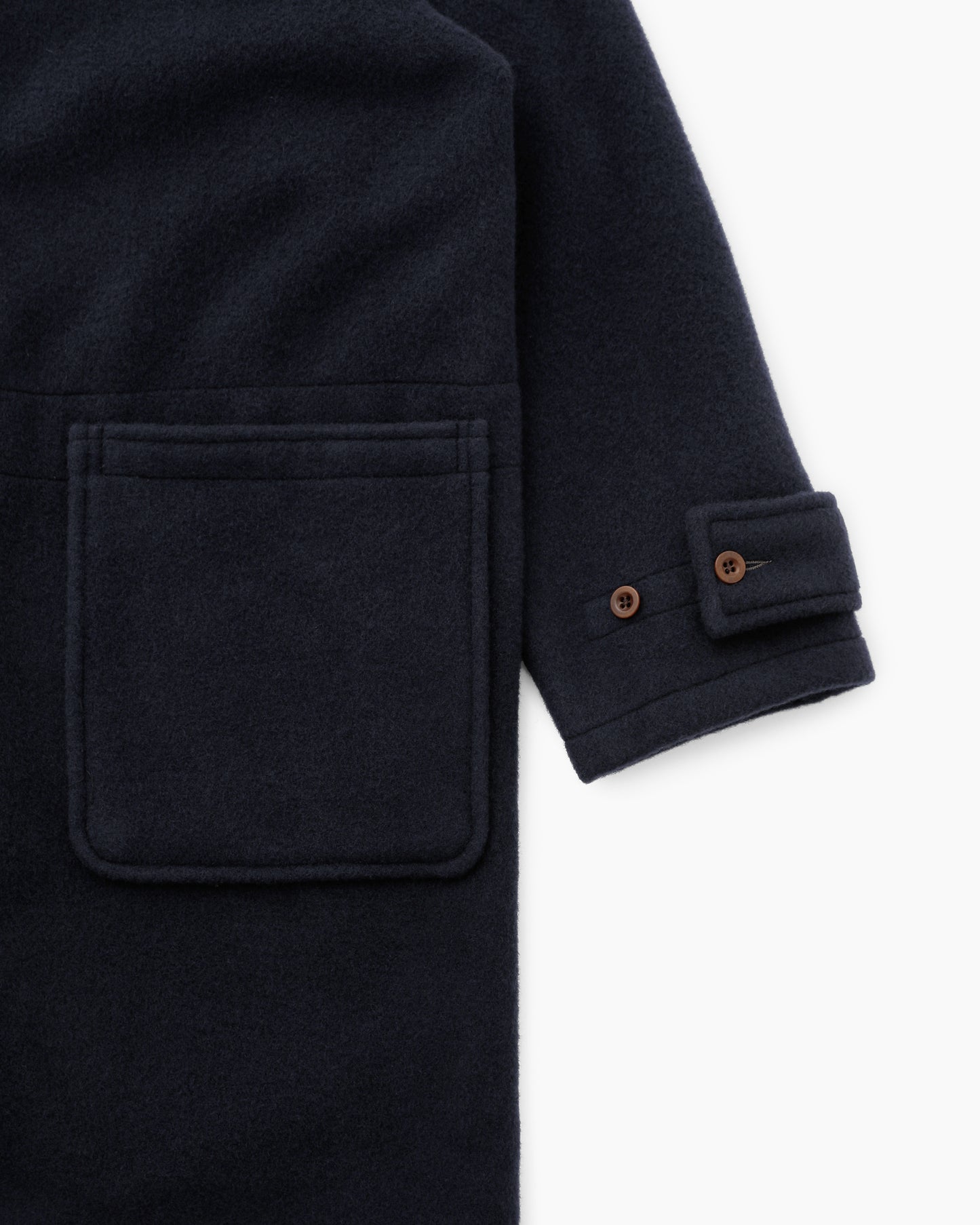 Khakis Gloverall Monty Duffle Coat Navy