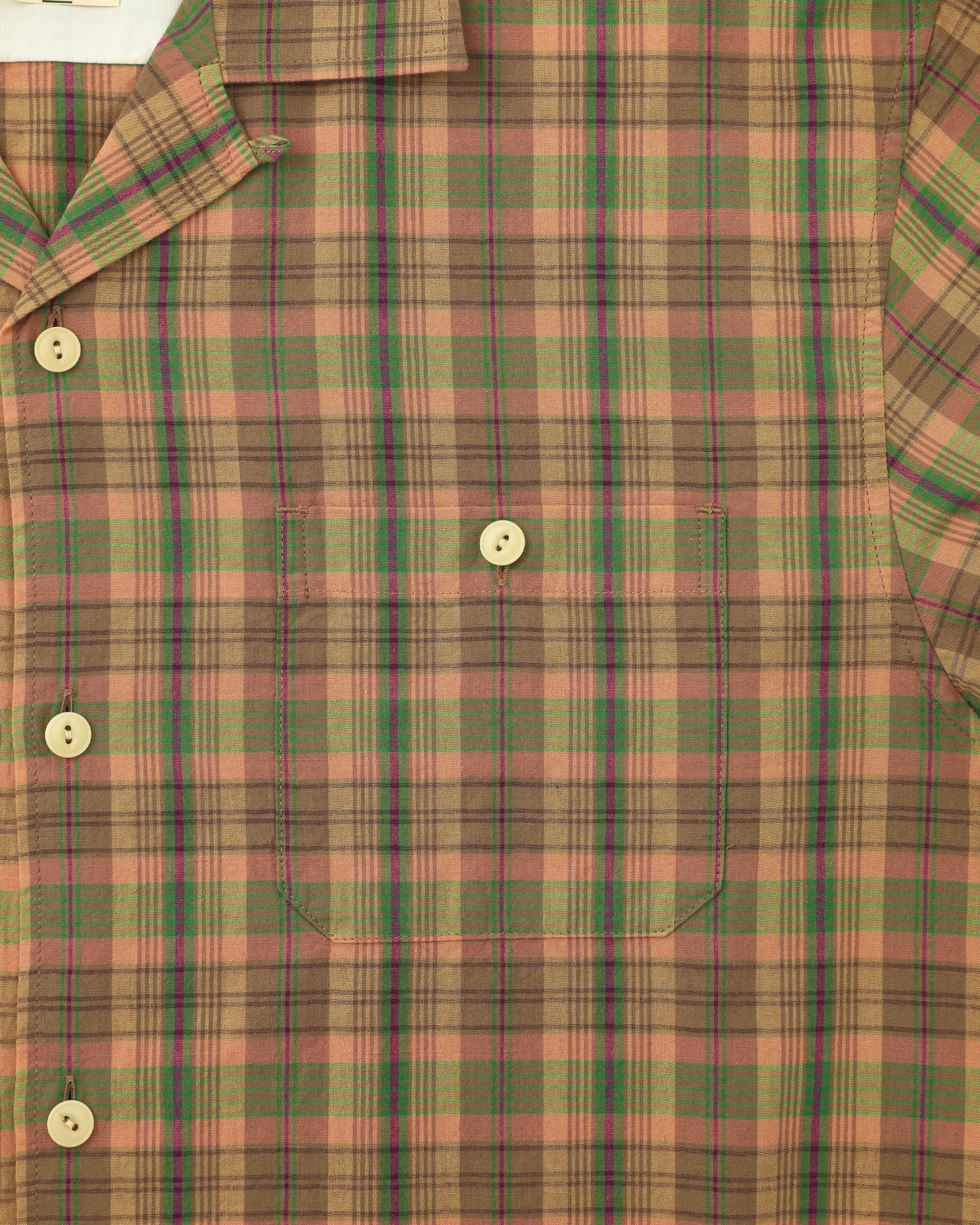Madras Check S/S Shirt Multi